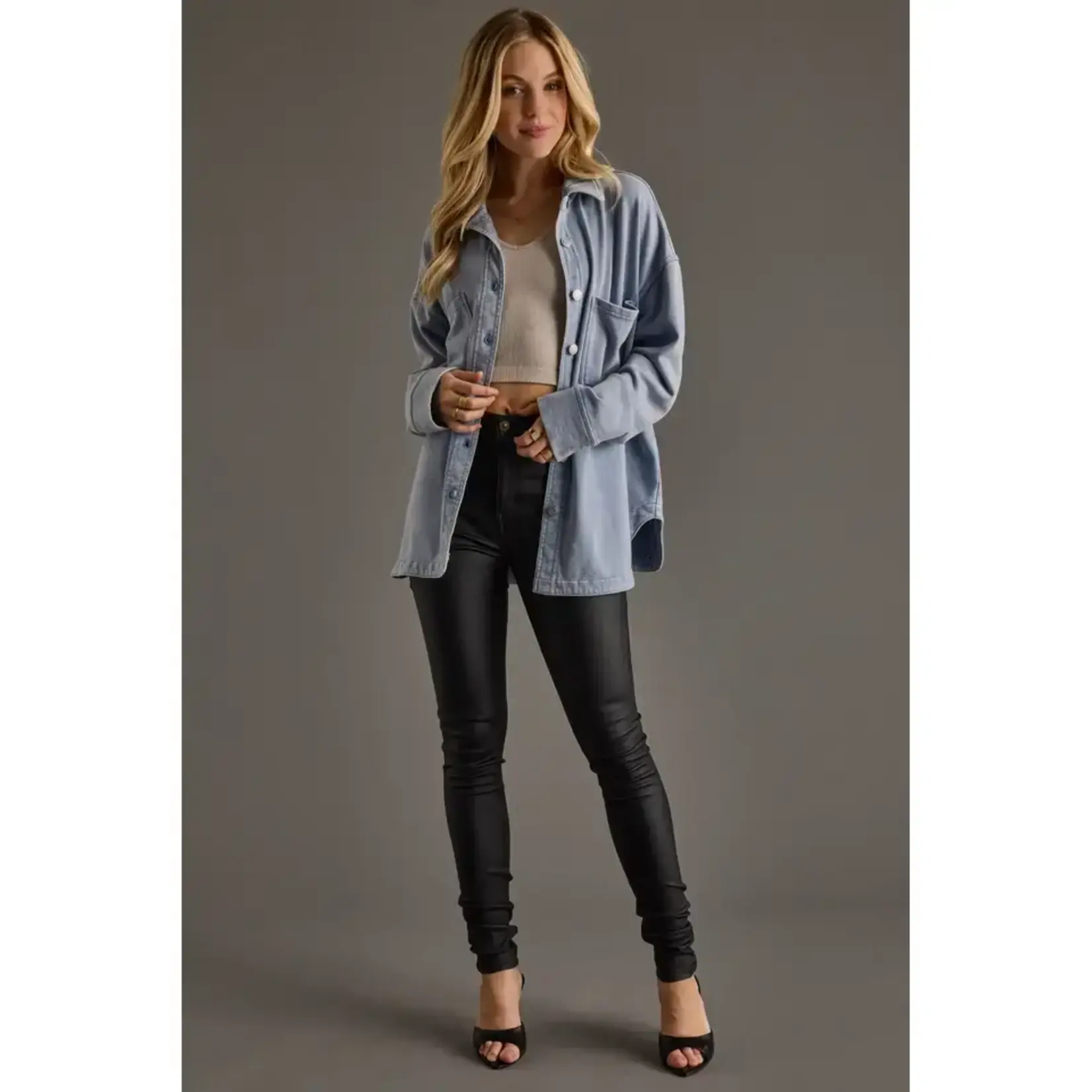 Super Soft Button Up