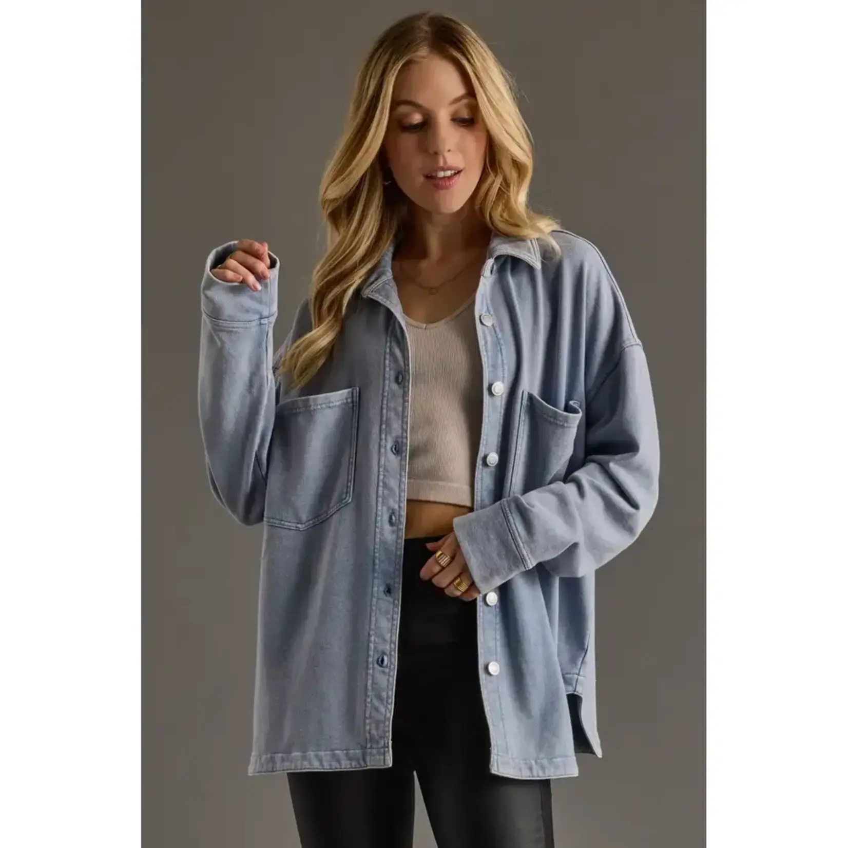 Super Soft Button Up