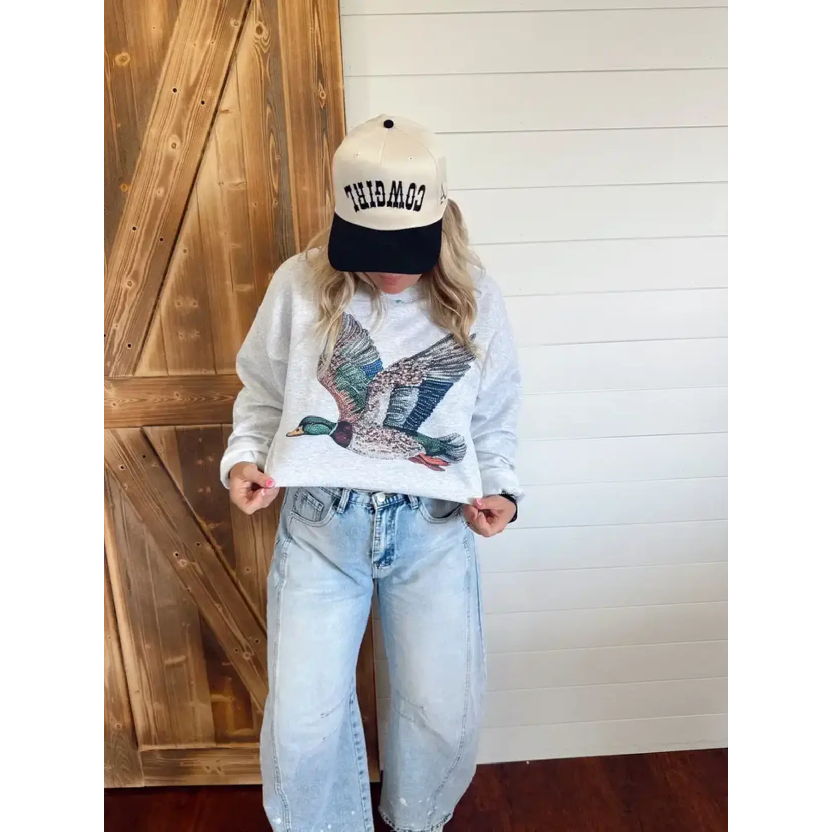 Vintage Bedazzled Duck