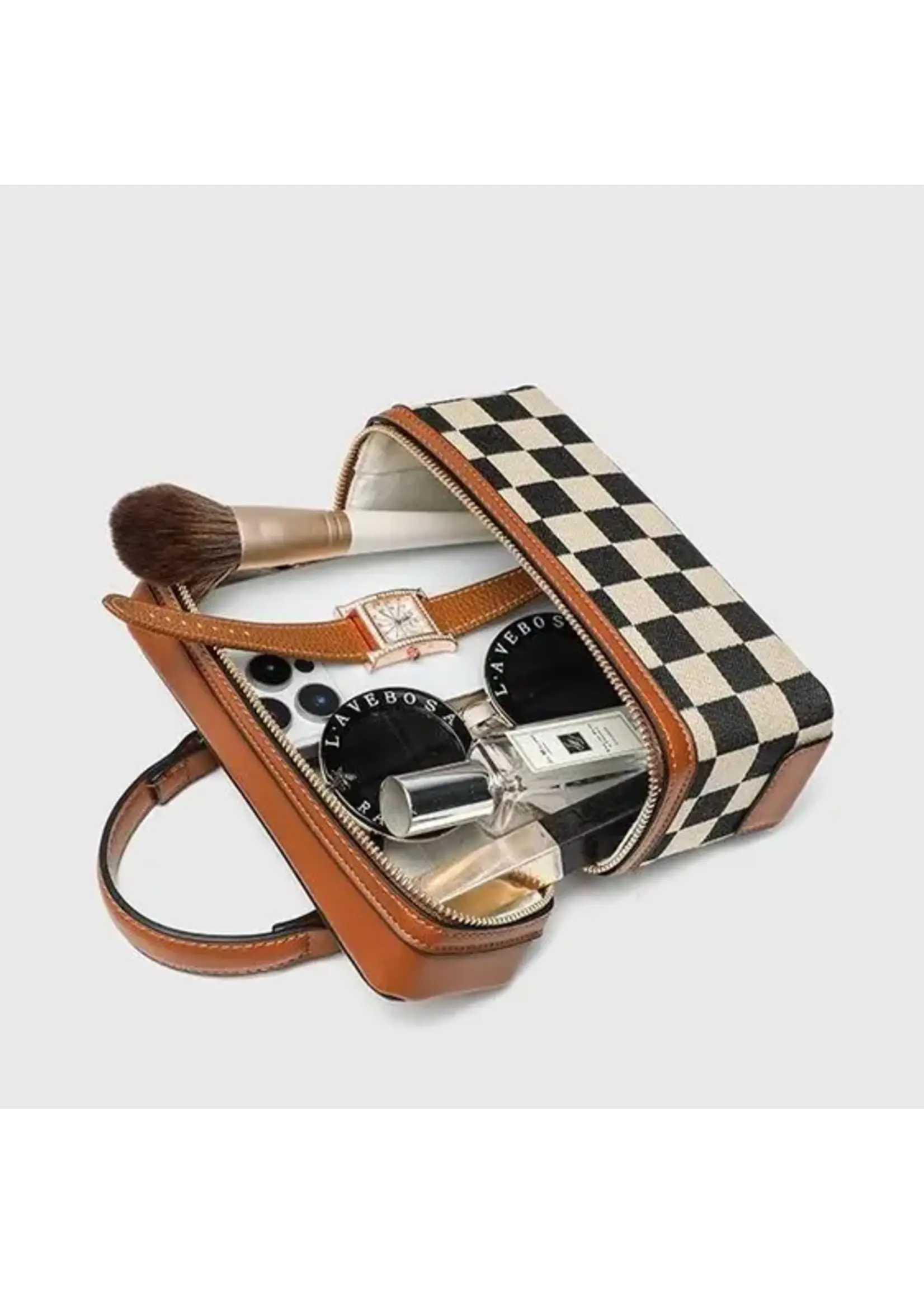 Libbie Box Checkered