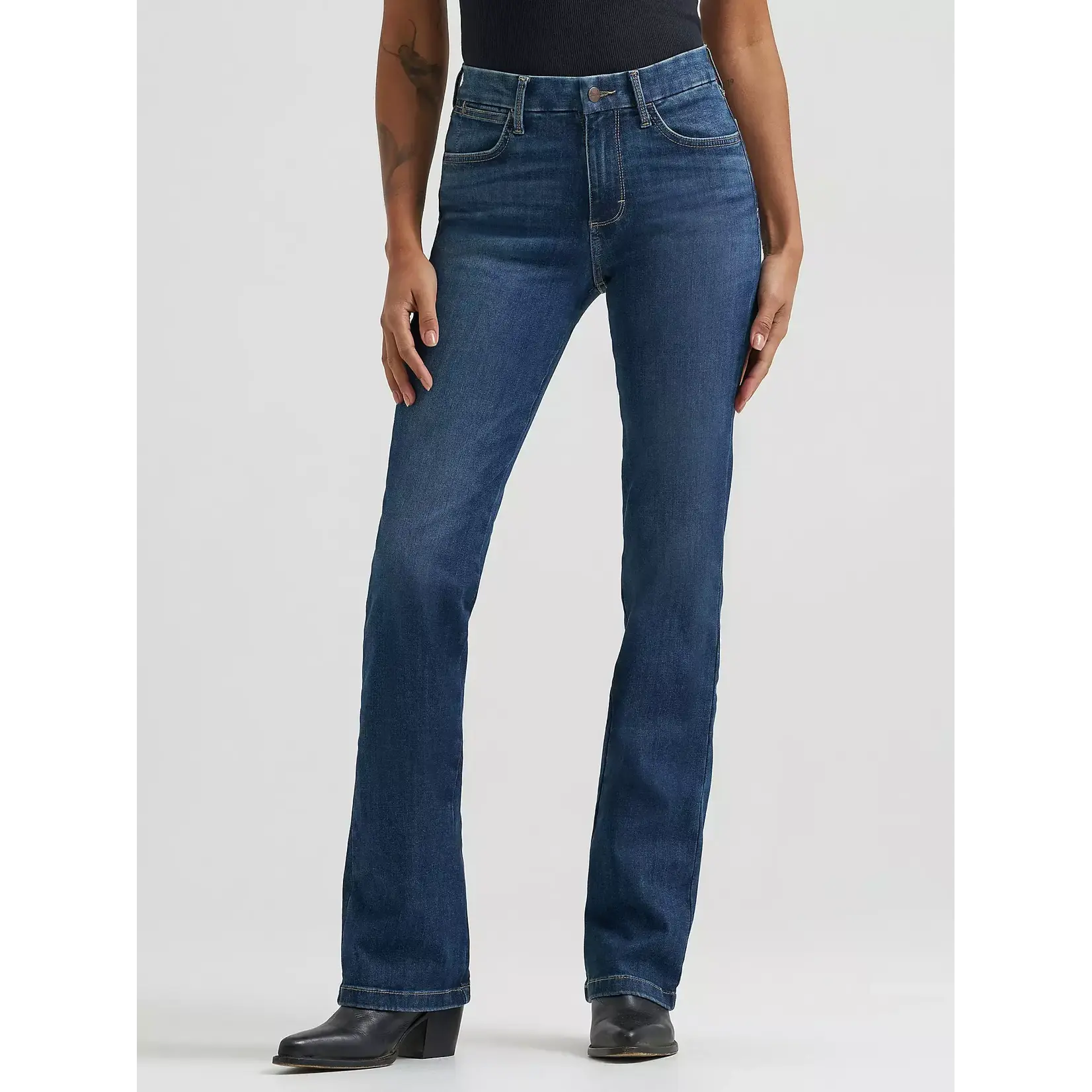 Wrangler Women's Wrangler Bespoke High Rise Bootcut Jean Lacey