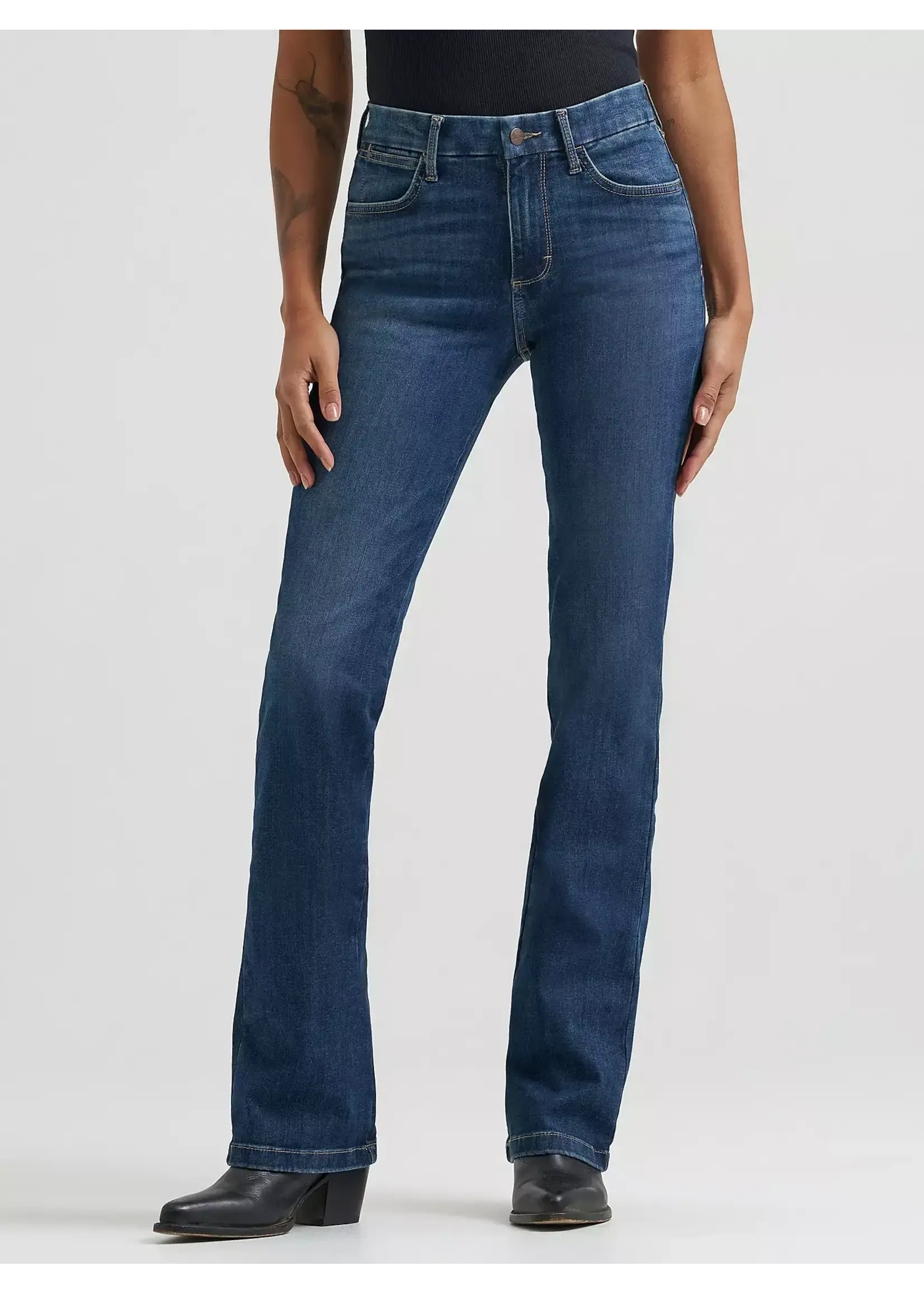 Wrangler Women's Wrangler Bespoke High Rise Bootcut Jean Lacey