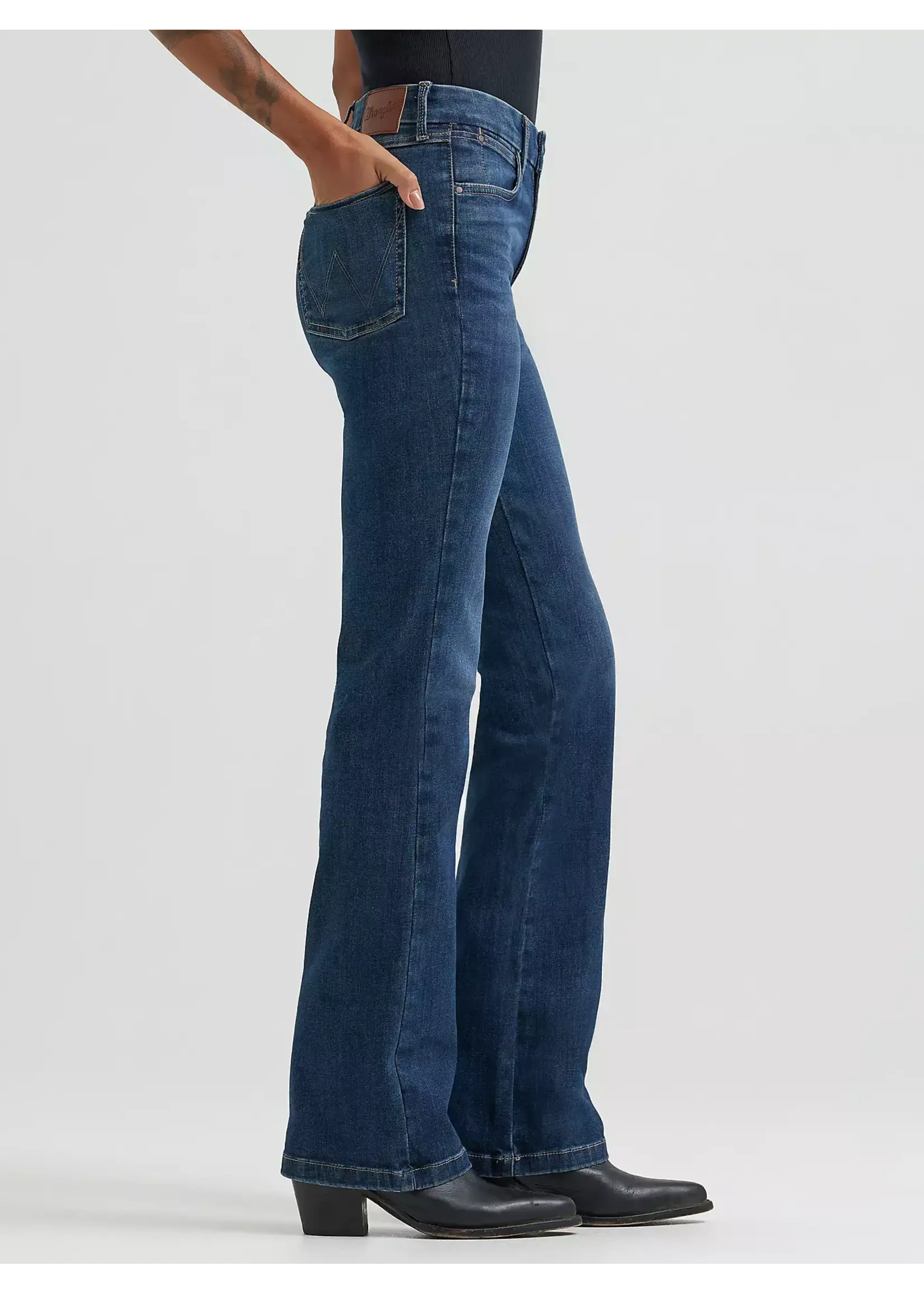 Wrangler Women's Wrangler Bespoke High Rise Bootcut Jean Lacey