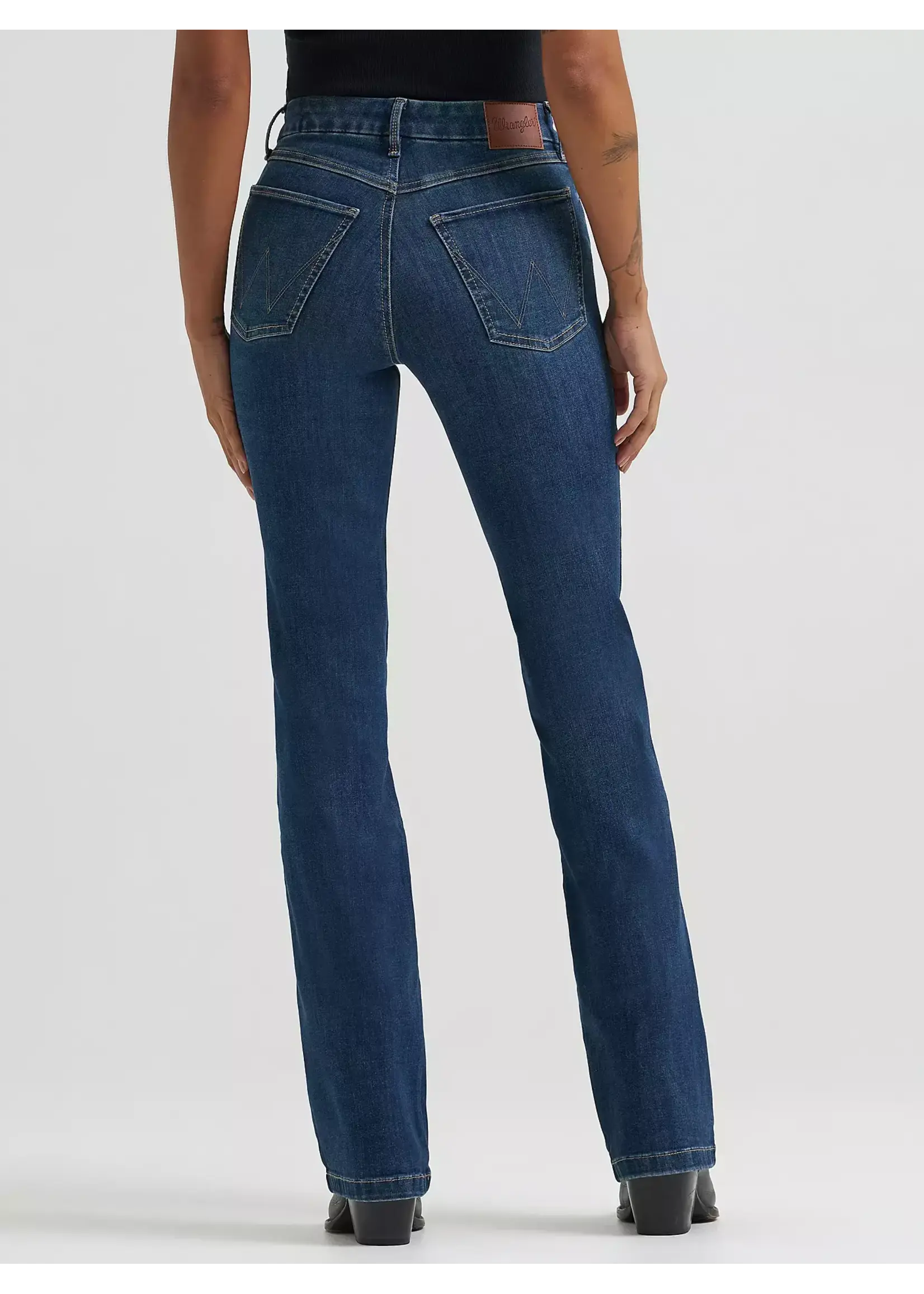 Wrangler Women's Wrangler Bespoke High Rise Bootcut Jean Lacey