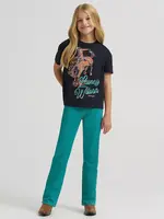 Wrangler Girl's Lainey Wilson x Wrangler Turquoise Boot Huggers