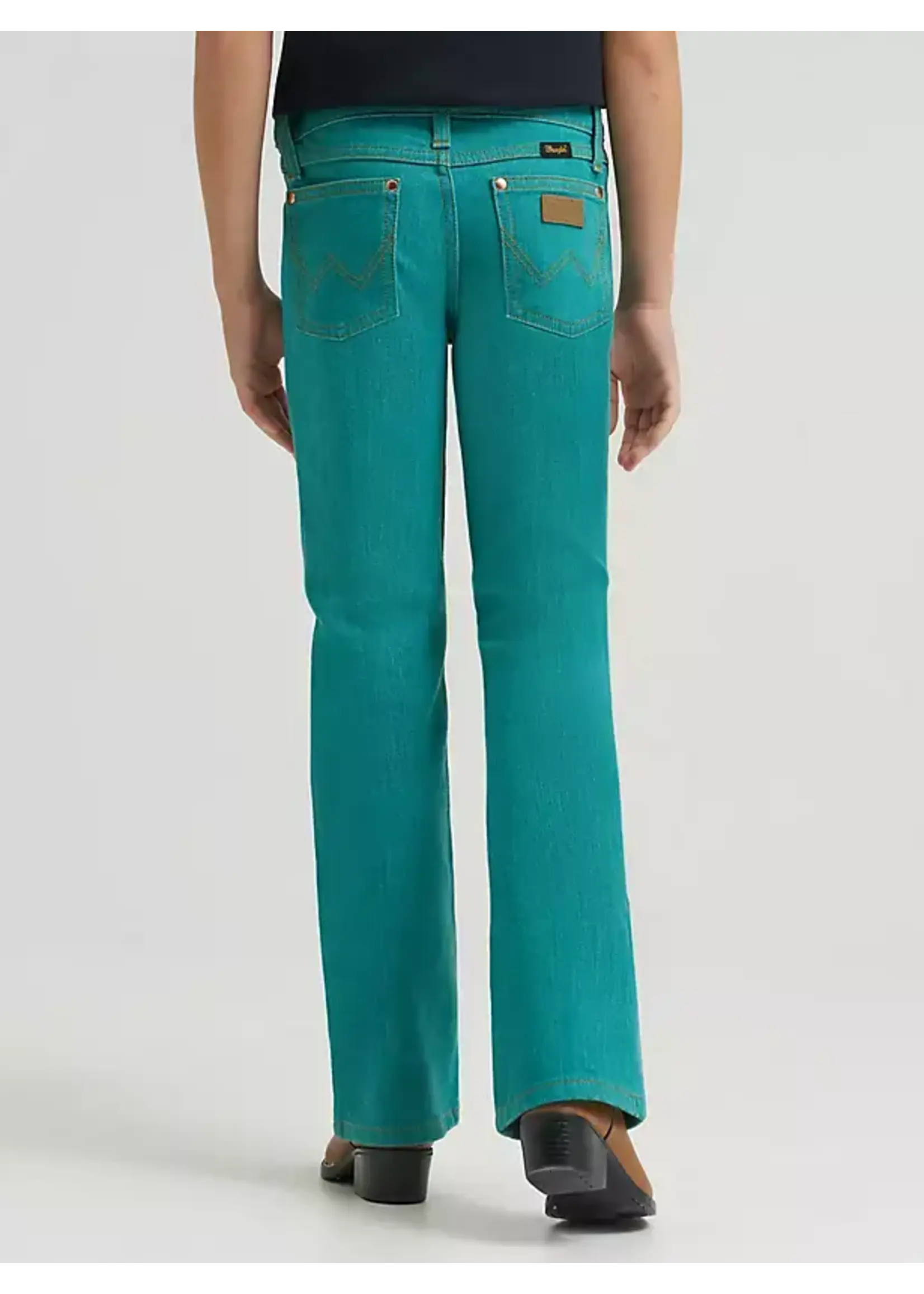 Wrangler Girl's Lainey Wilson x Wrangler Turquoise Boot Huggers