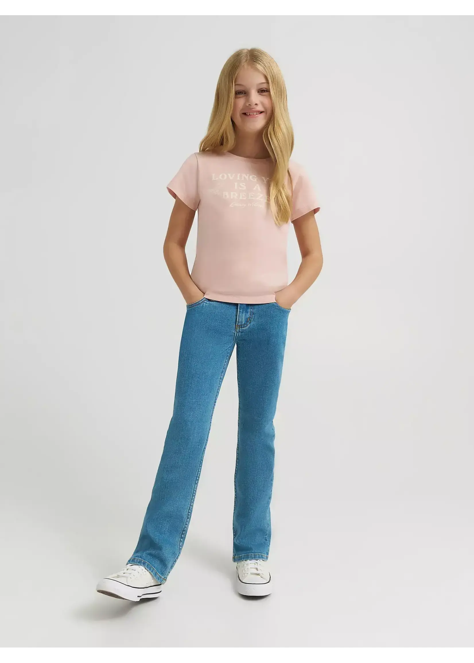 Wrangler Girl's Lainey Wilson x Wrangler Embellished Mae Bootcut Jean