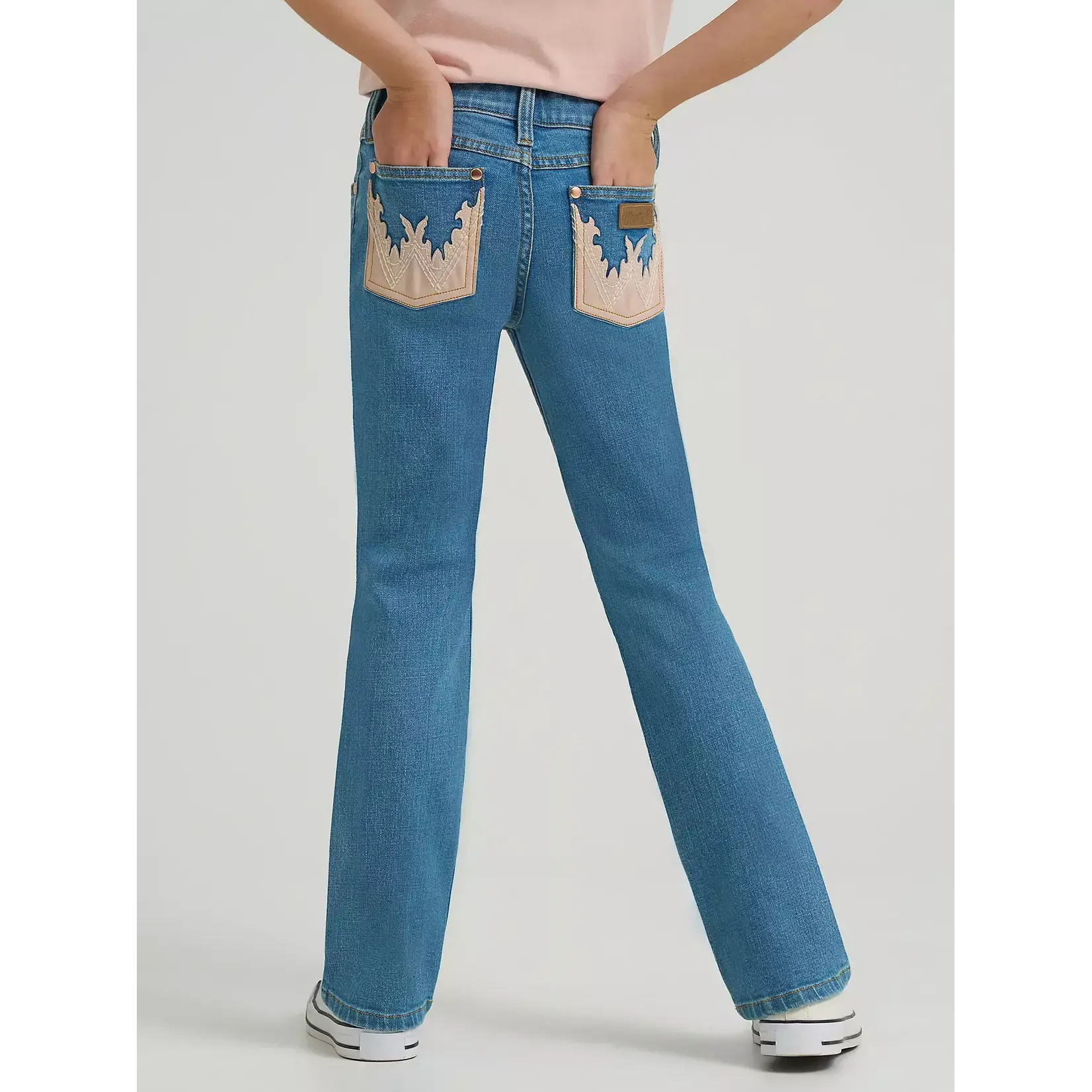 Wrangler Girl's Lainey Wilson x Wrangler Embellished Mae Bootcut Jean
