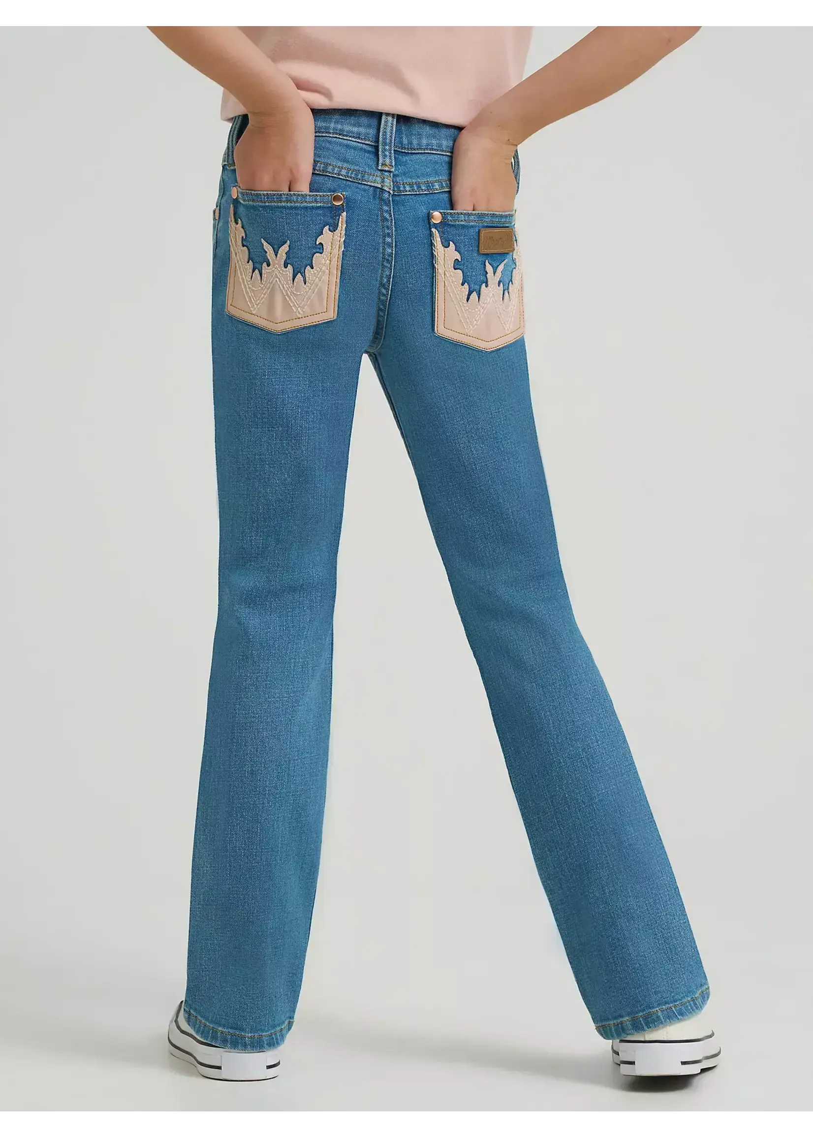 Wrangler Girl's Lainey Wilson x Wrangler Embellished Mae Bootcut Jean
