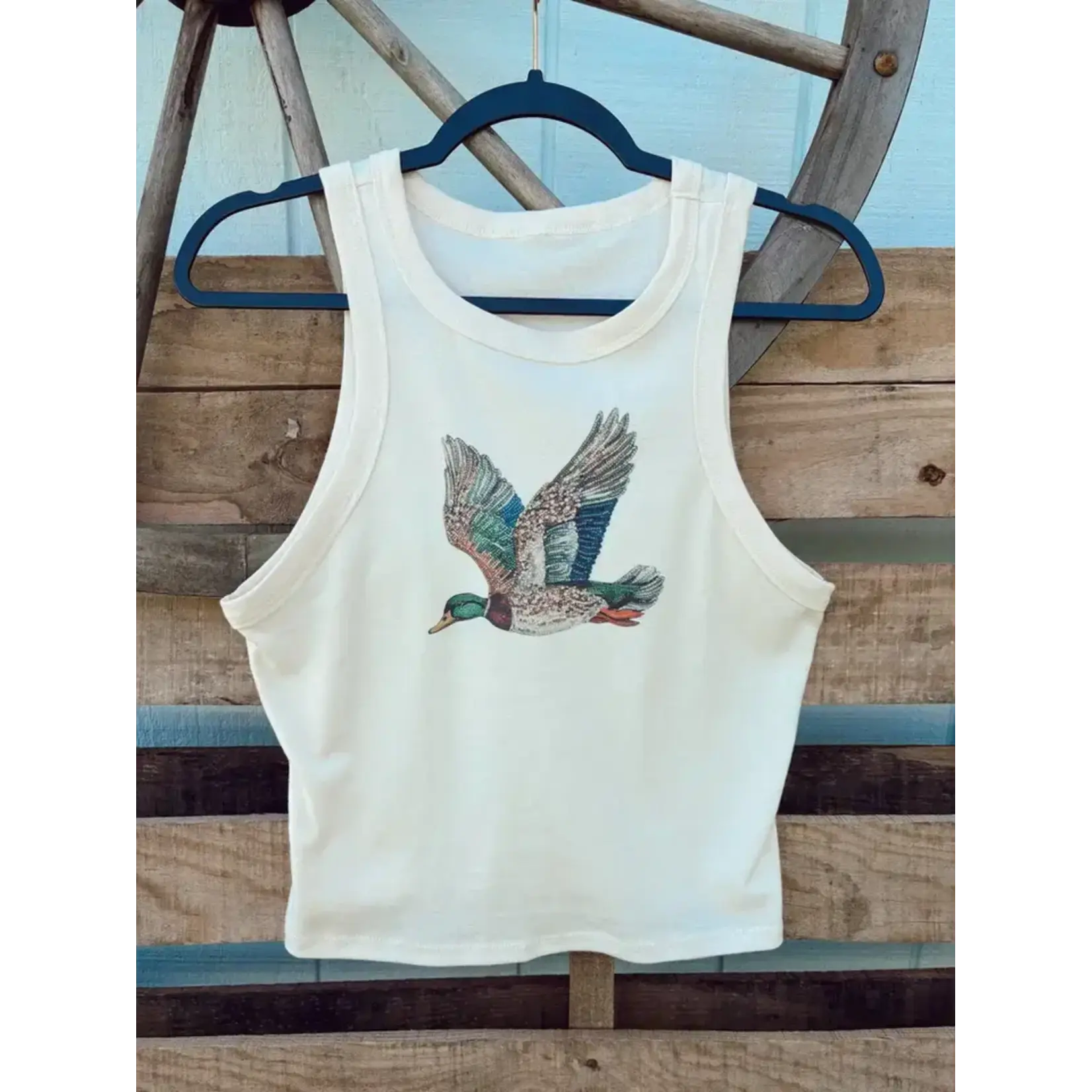 Vintage Bedazzled Duck