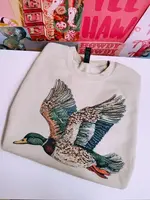Vintage Bedazzled Duck