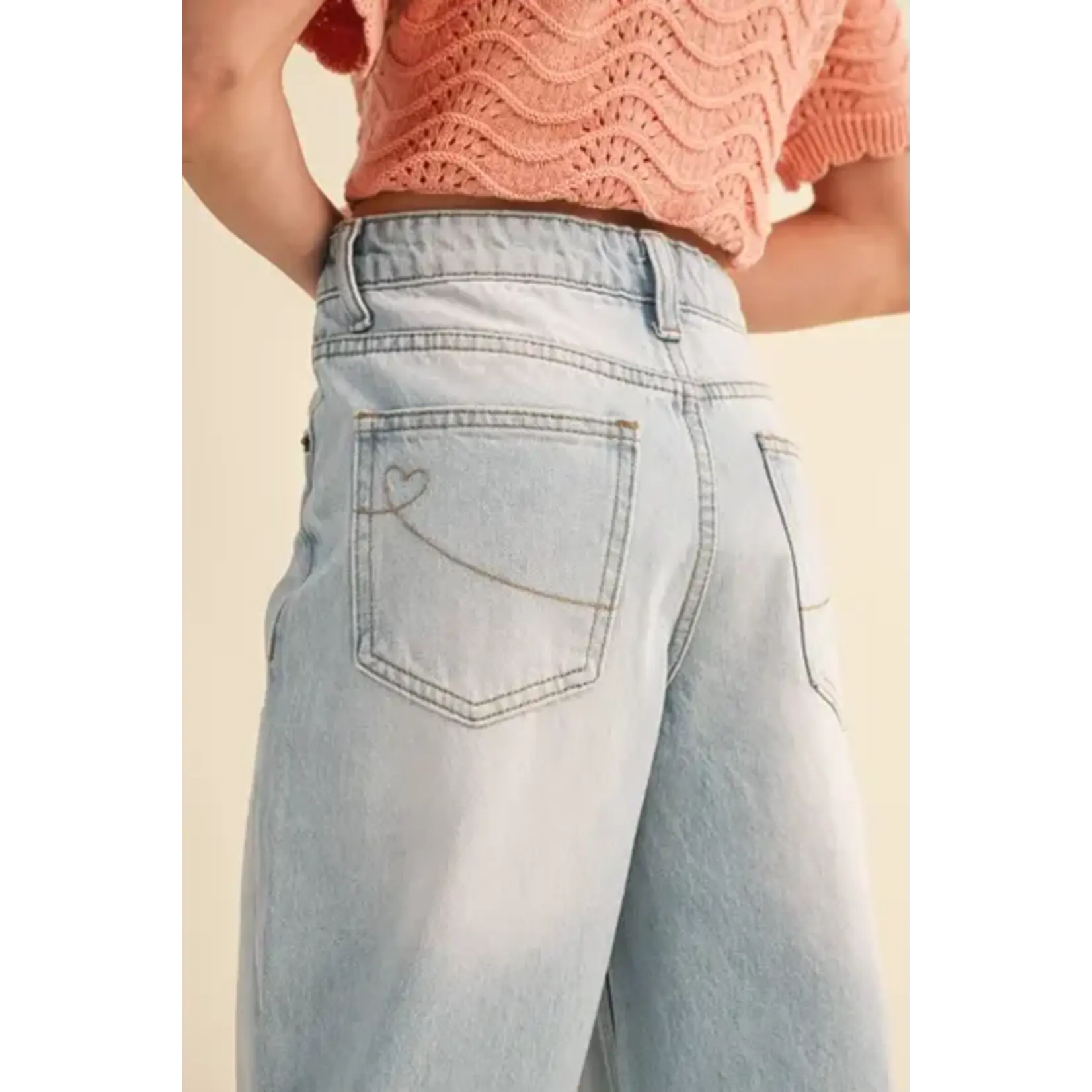 Tween Girl's Wide Leg