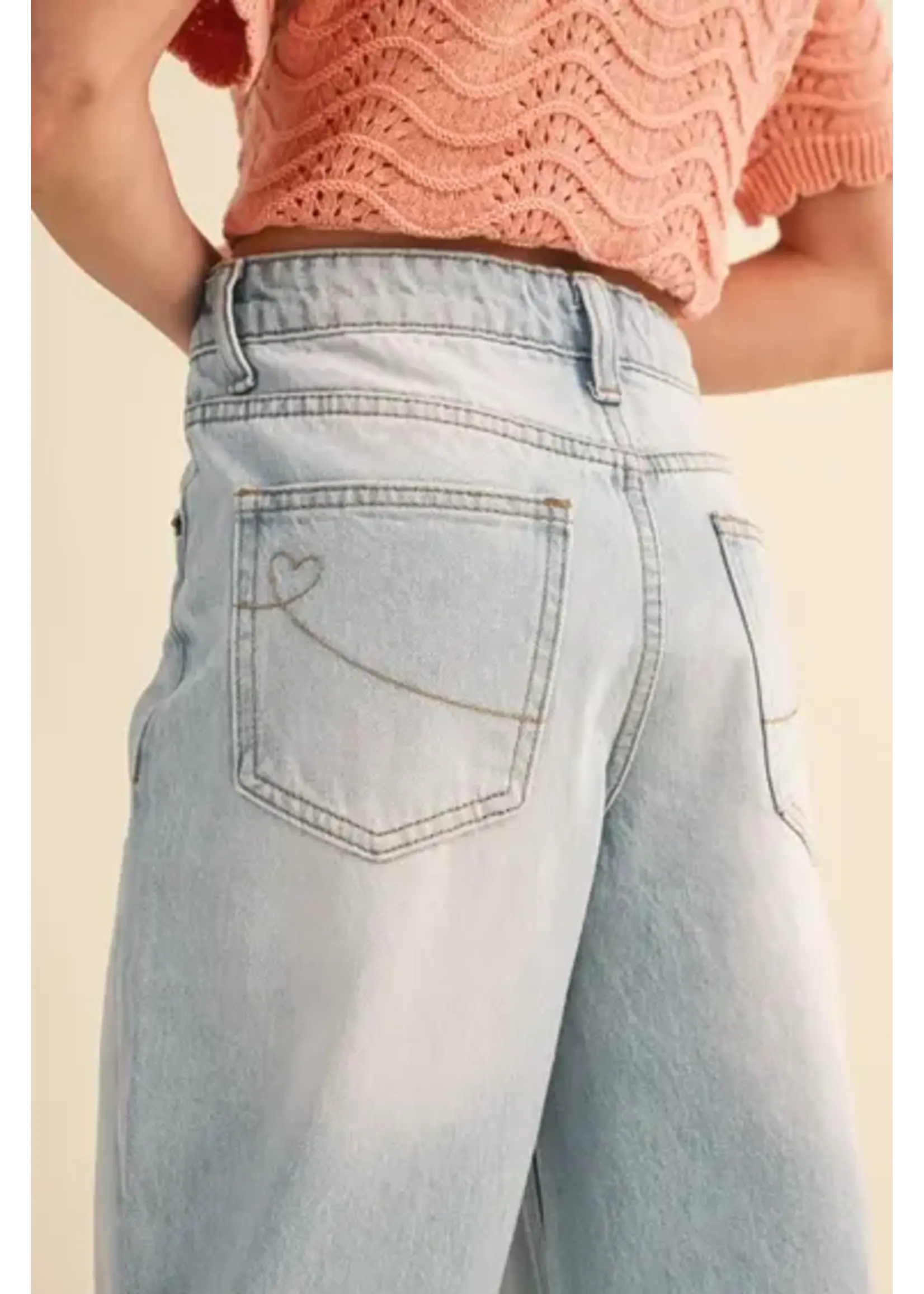 Tween Girl's Wide Leg