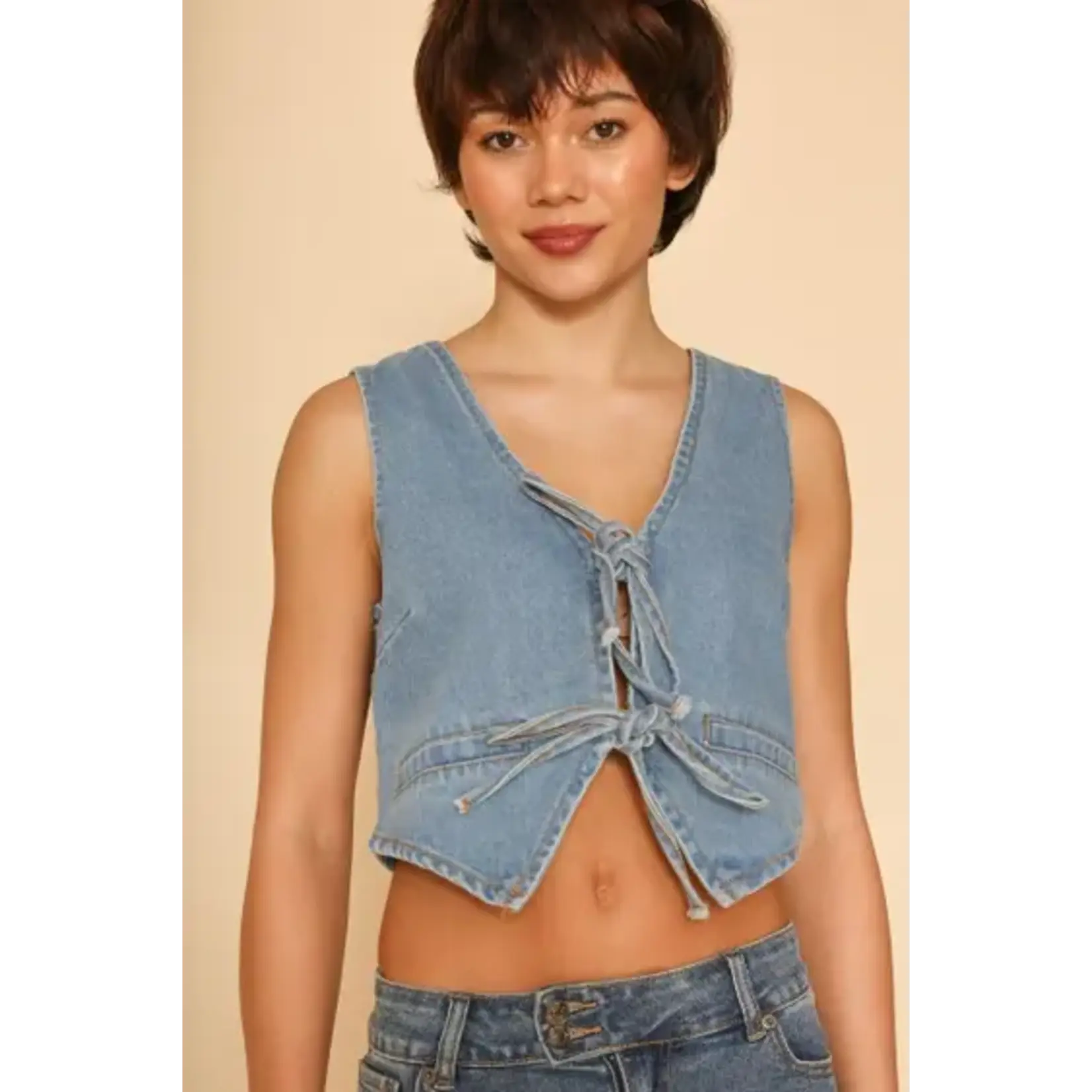 Front Tie Vest
