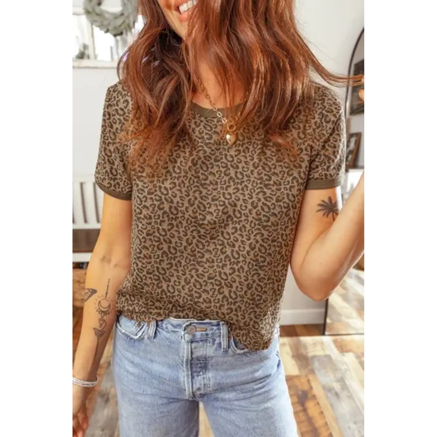 Leopard Tee
