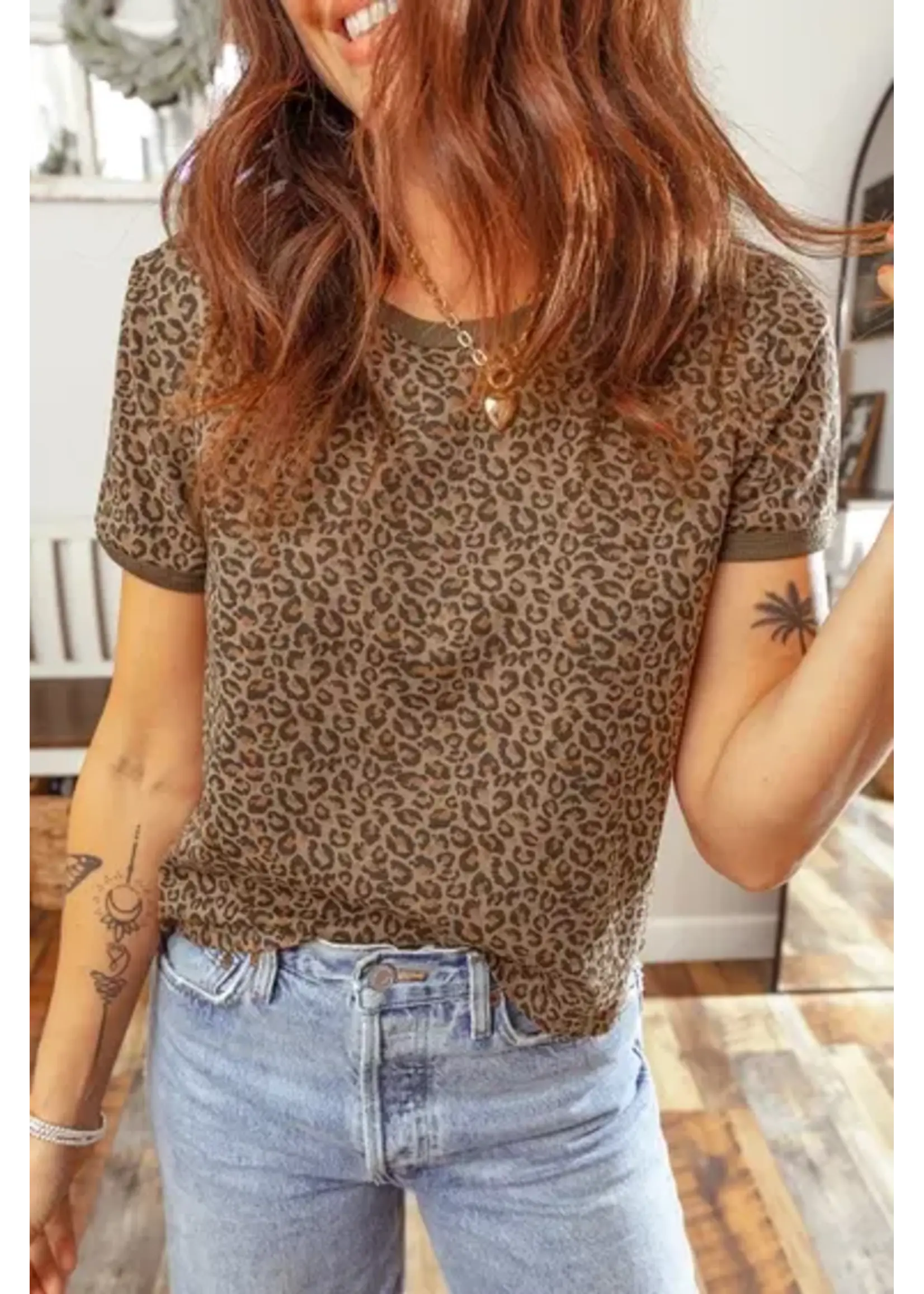 Leopard Tee