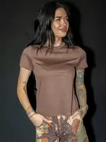 Basic Snug Tee Mocha