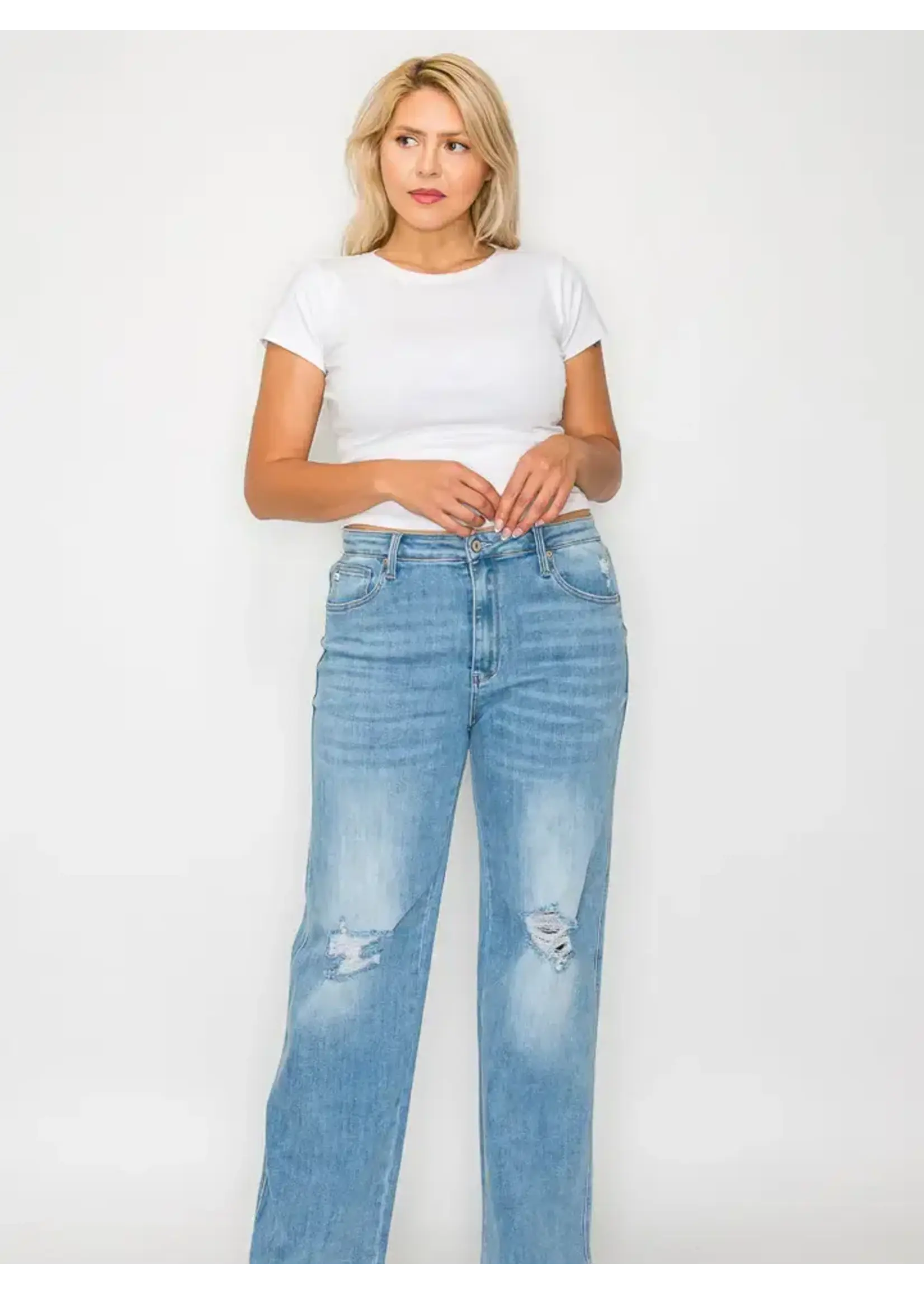 Reese High Rise Distressed