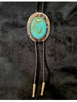Oval Bolo Turquoise Stone