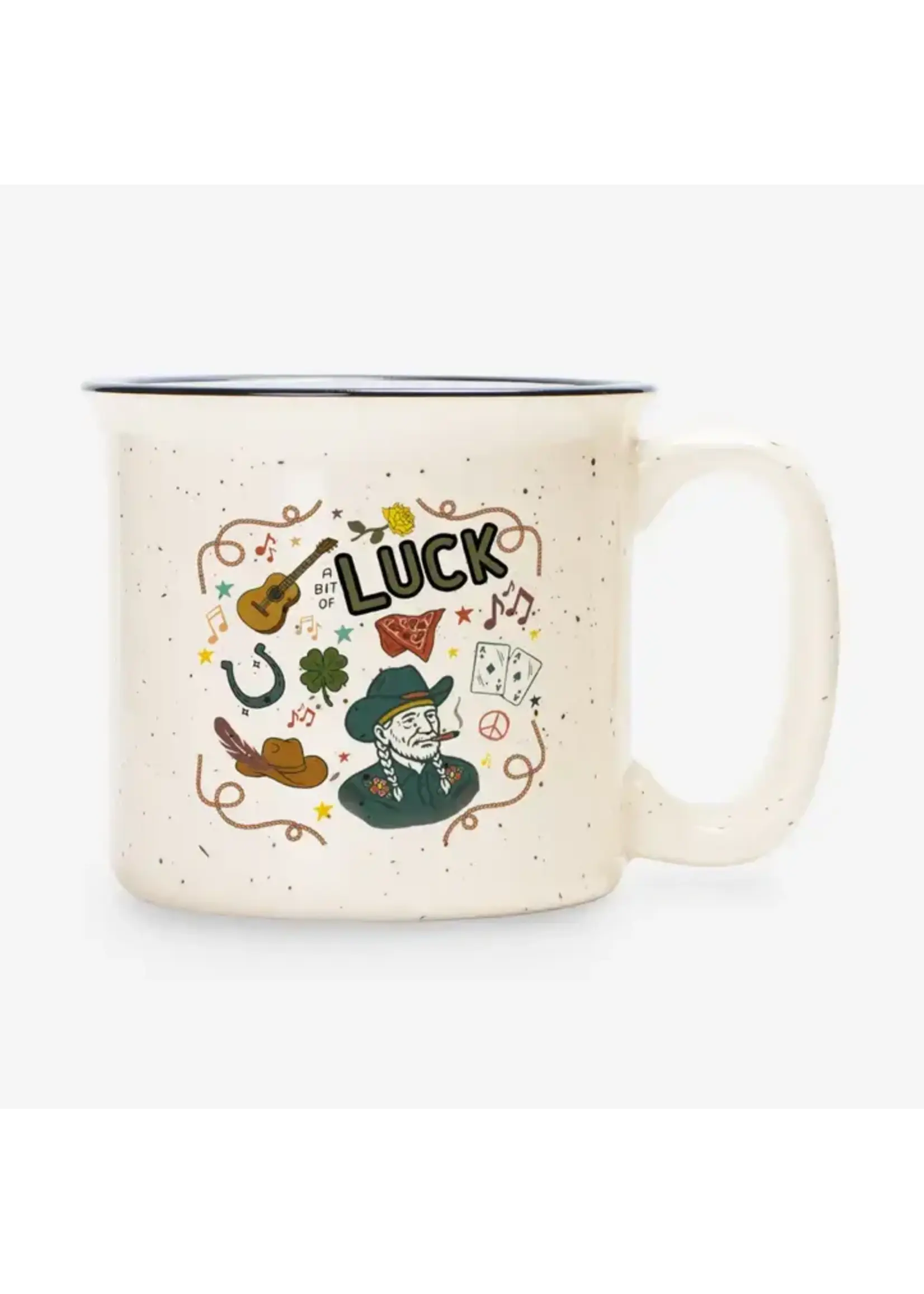 Willie Nelson Ceramic Camp Mug