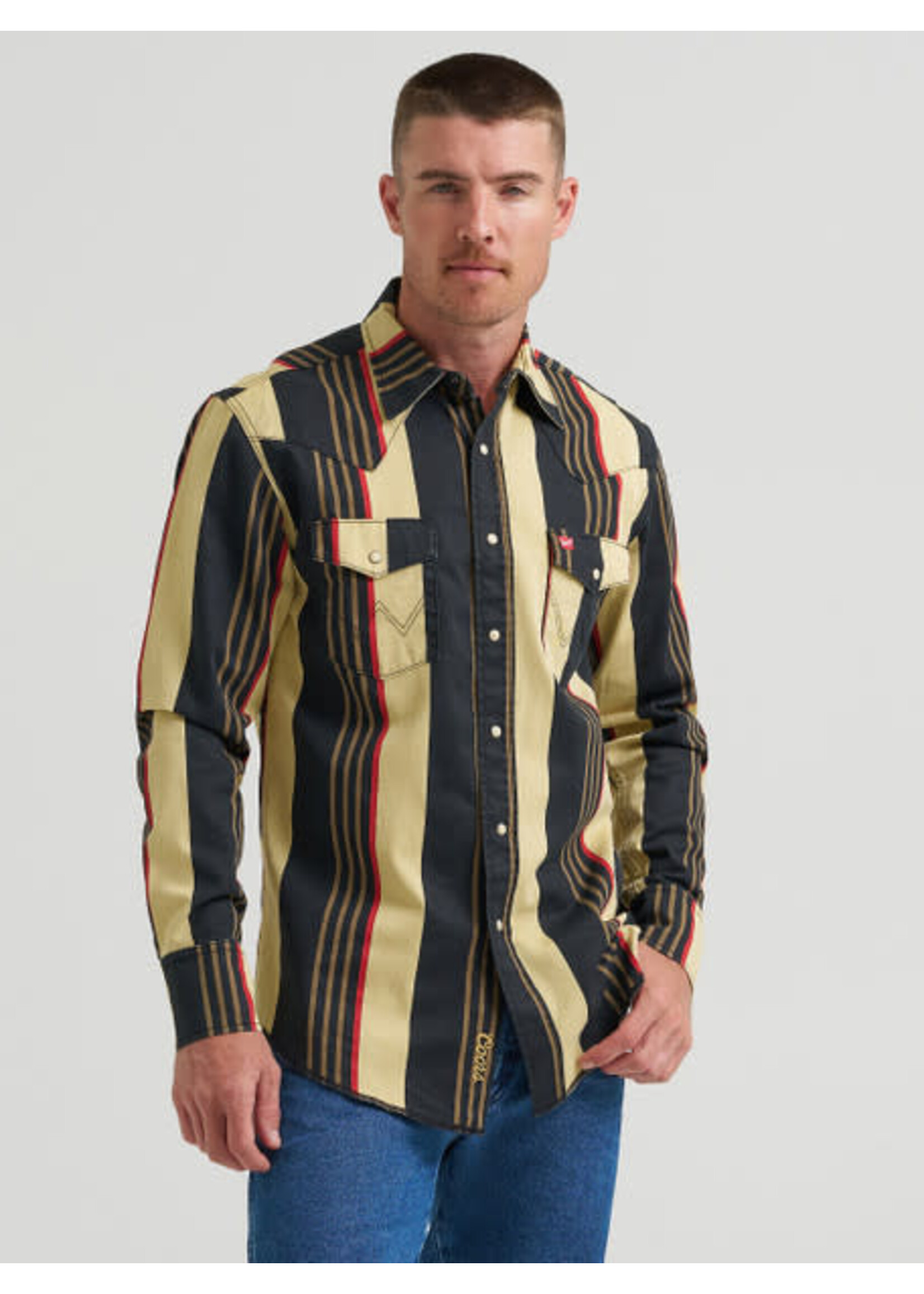 Wrangler X Coors Cowboy Cut Work Shirt