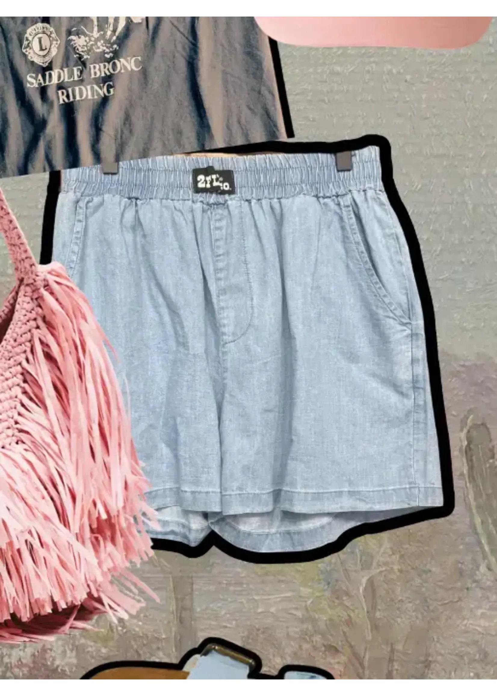 Denim Boxer Shorts