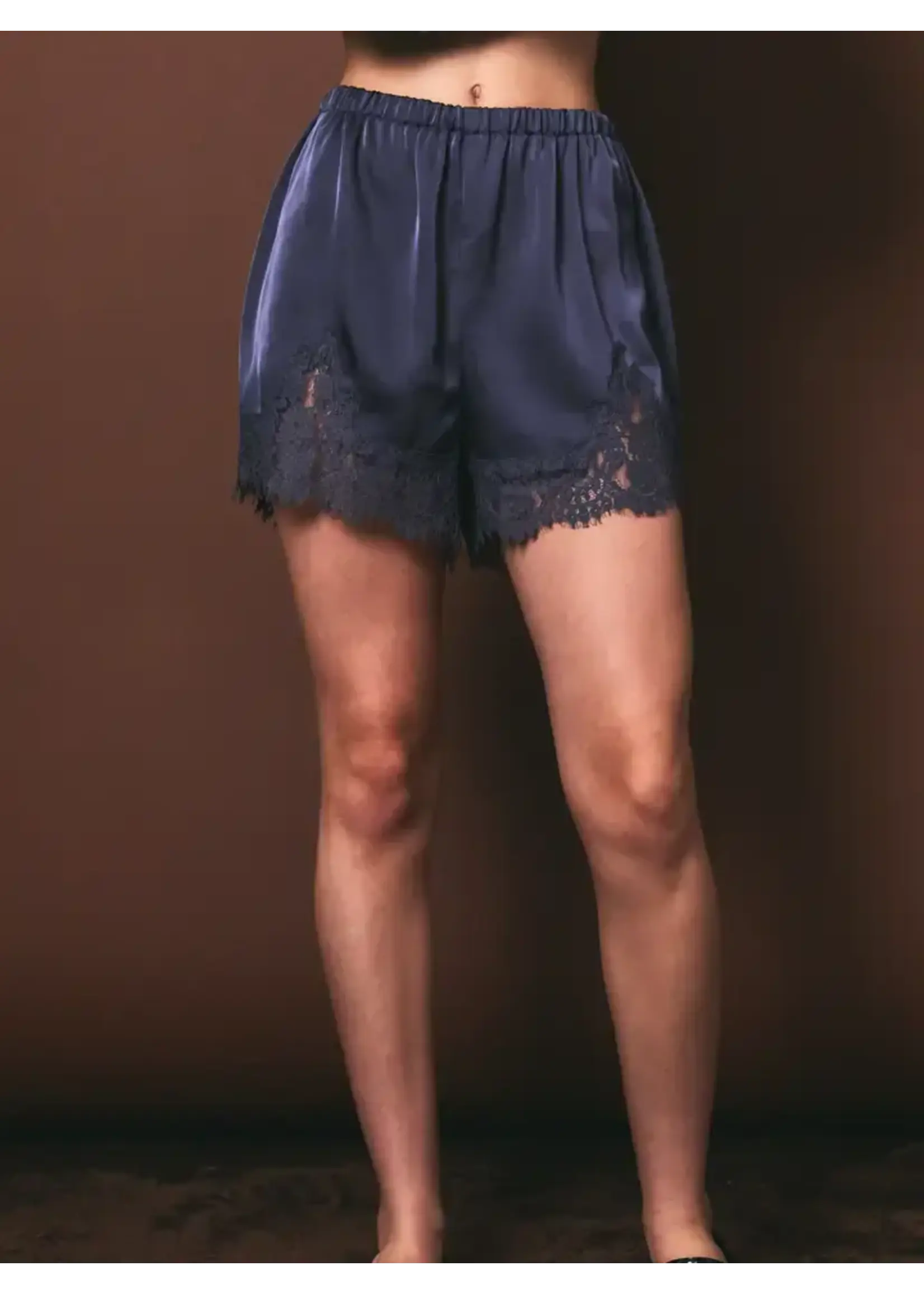LE LIS Willow Lace Shorts