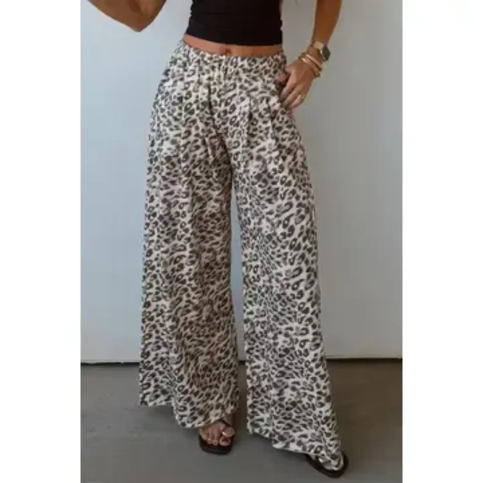 Leopard Wide Leg