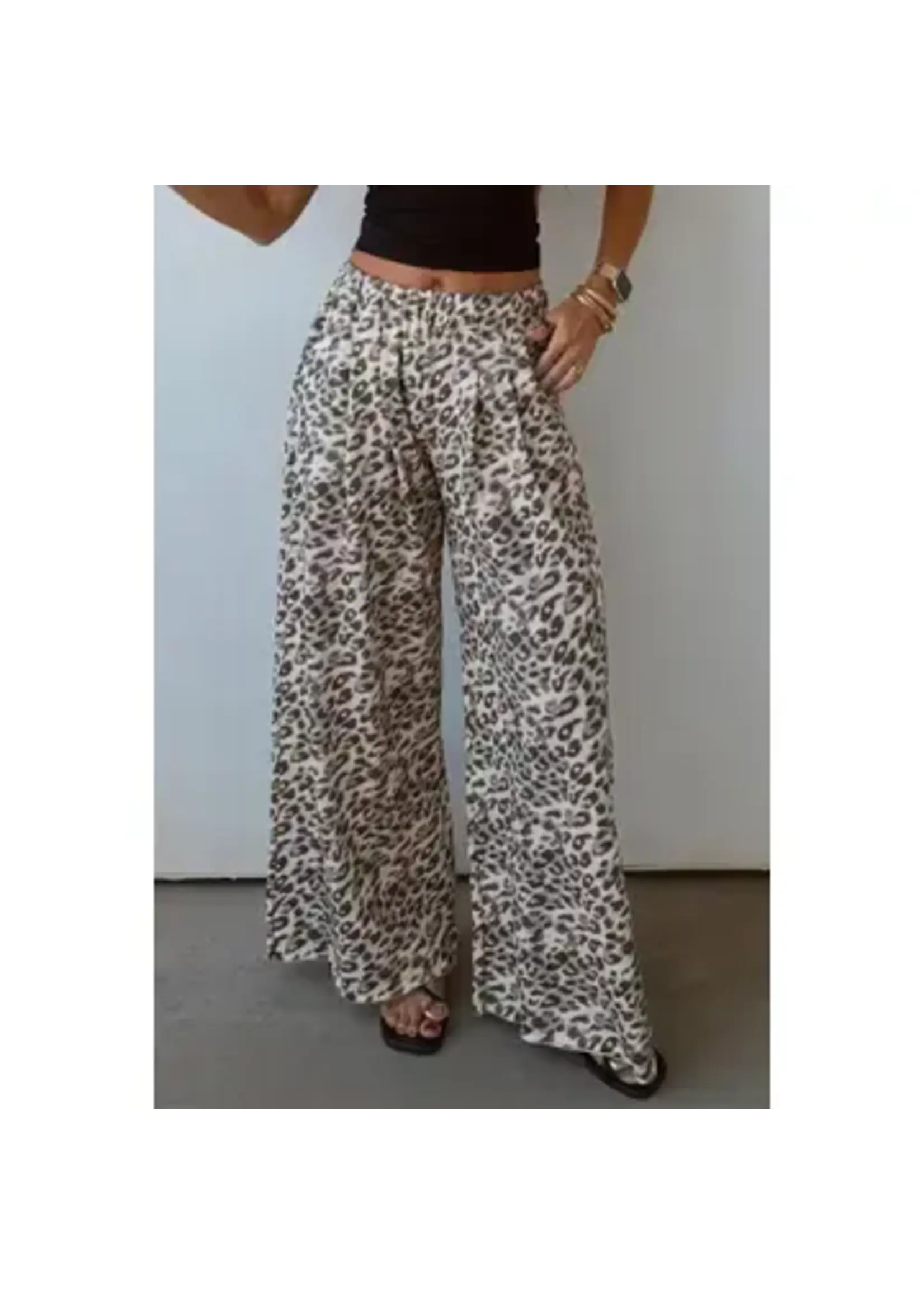 Leopard Wide Leg