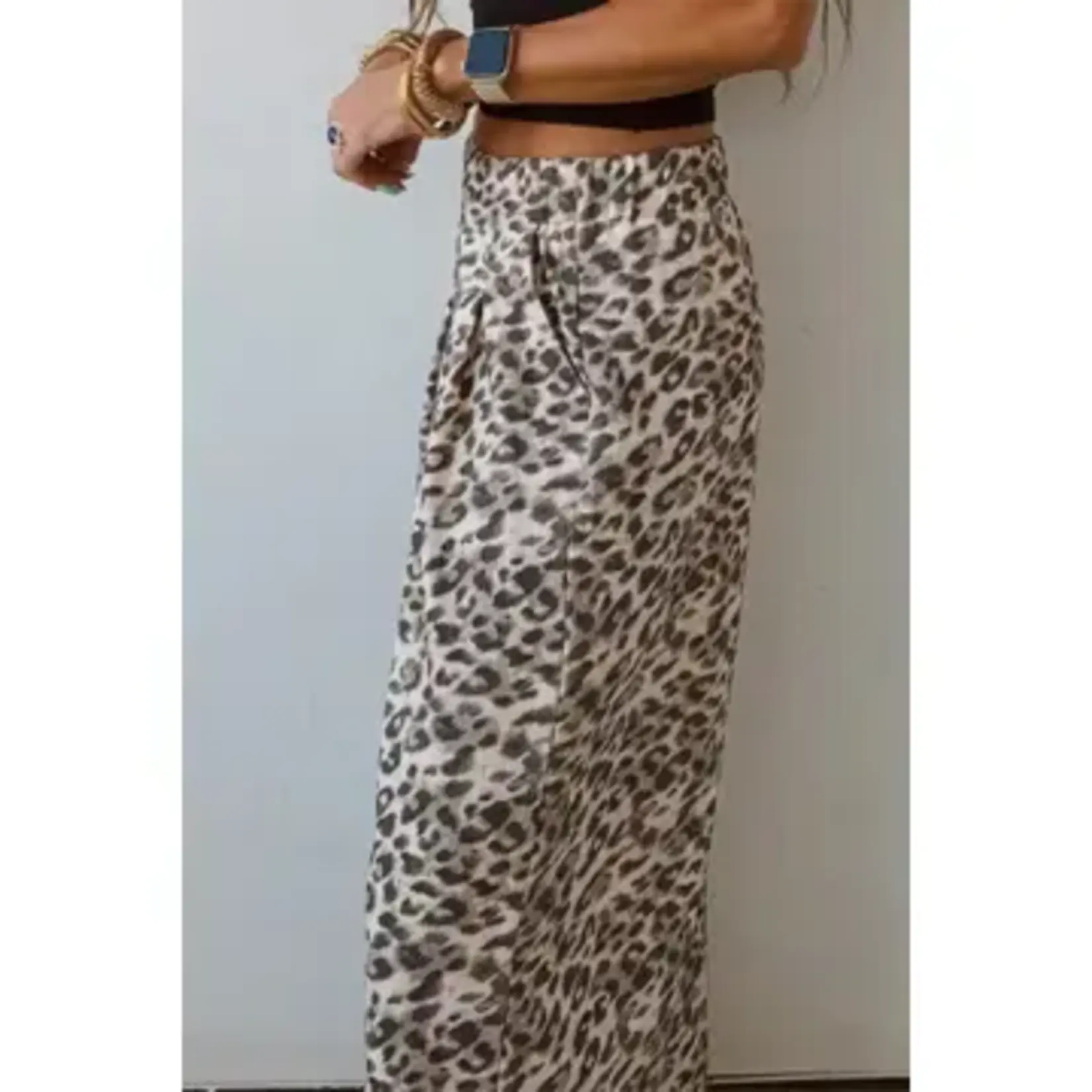 Leopard Wide Leg