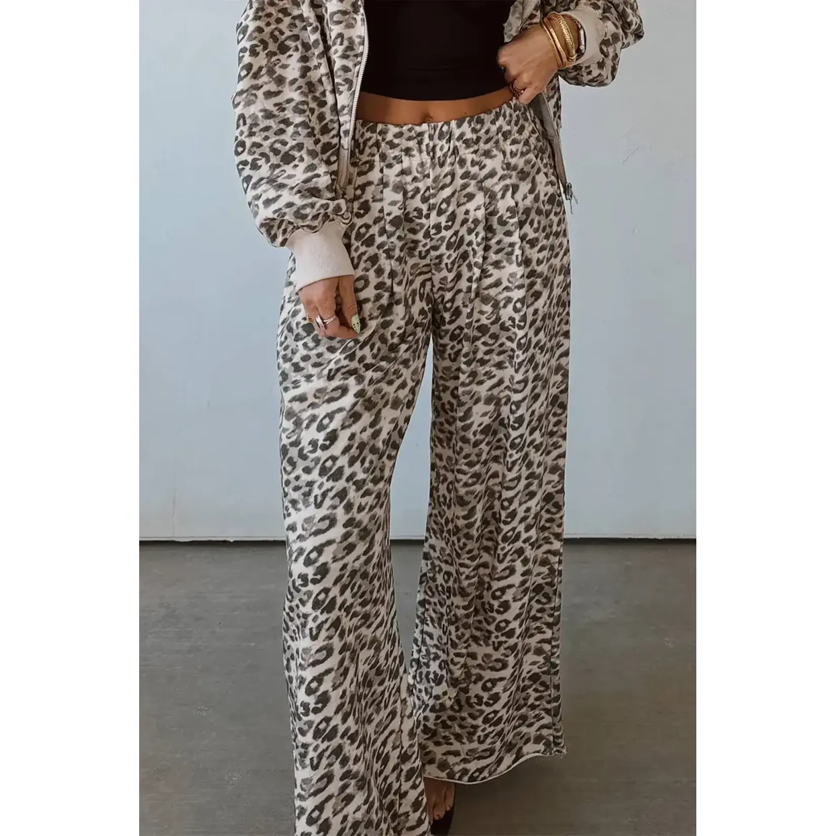 Leopard Wide Leg