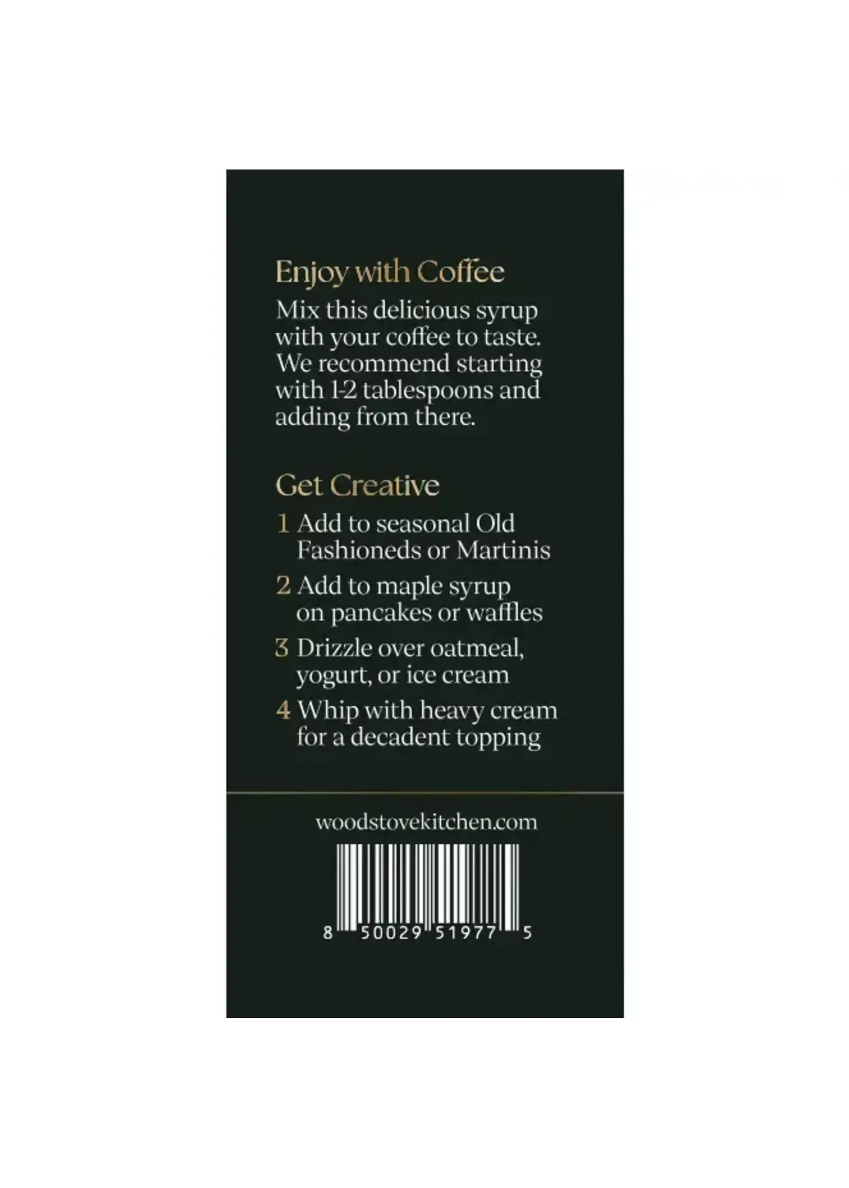Pumpkin Spice Coffee & Cocktail Syrup