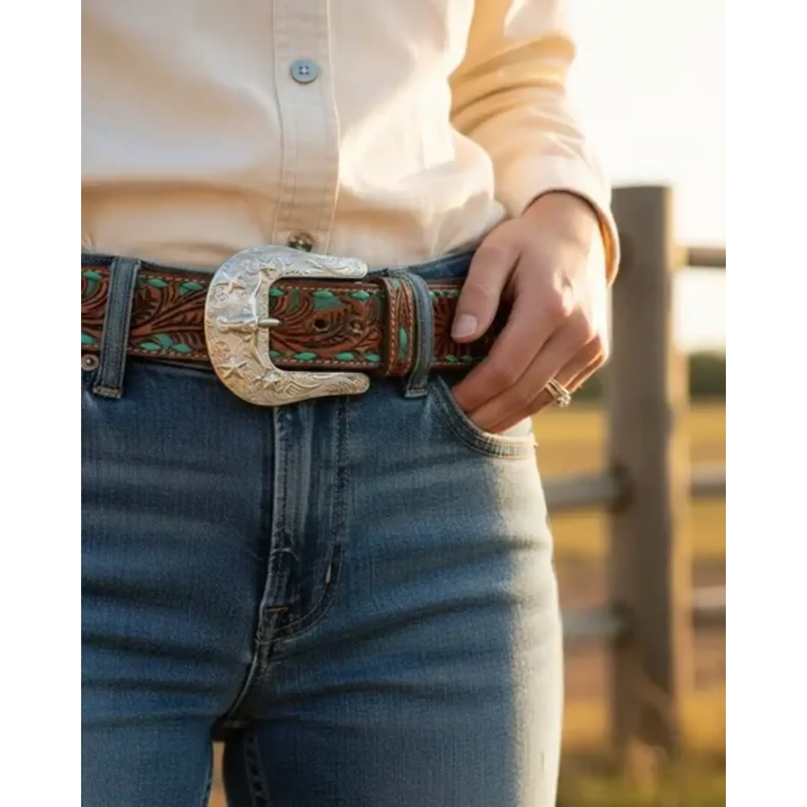 Turquoise Tooled