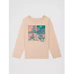 Wrangler Girl's Long Sleeve Horse Portrait