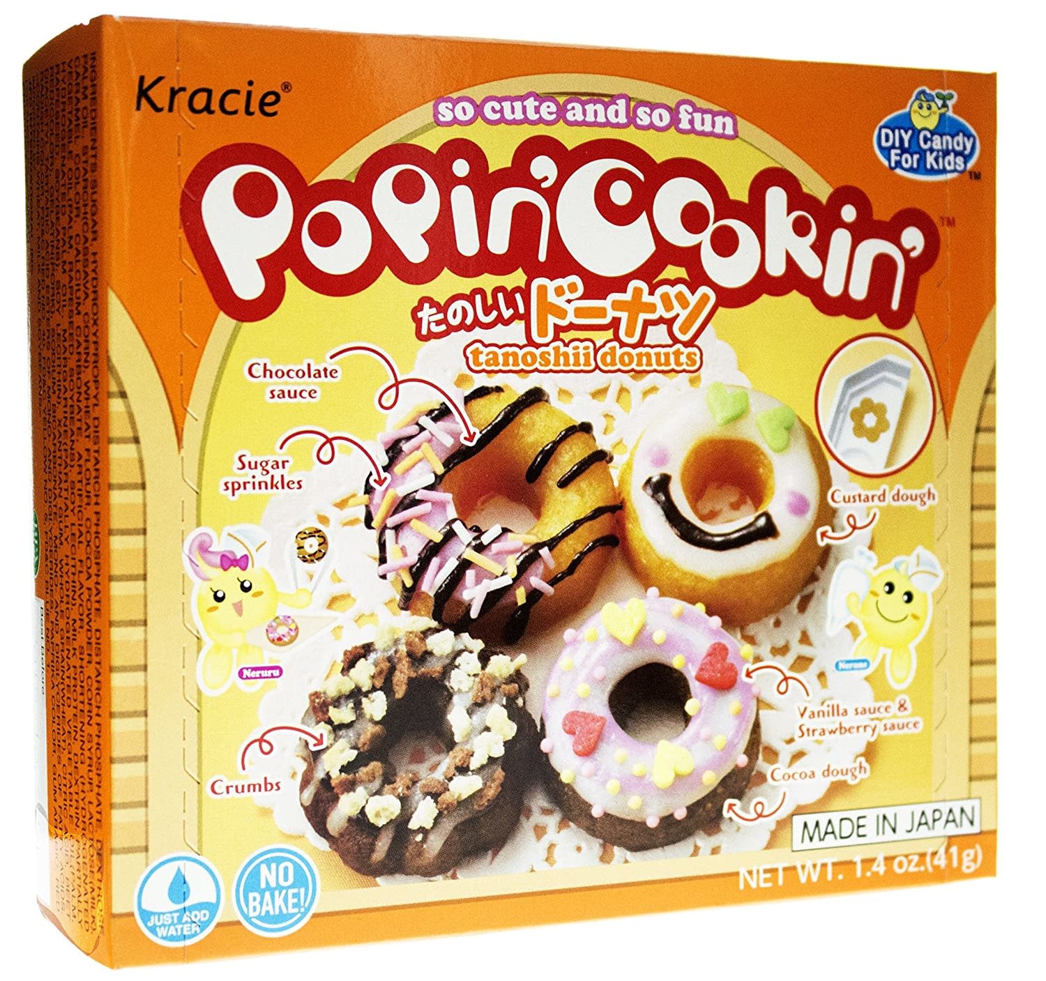 Kracie Poppin' Cookin' Tanoshii Donuts Kit - Matcha Time Gift Shop