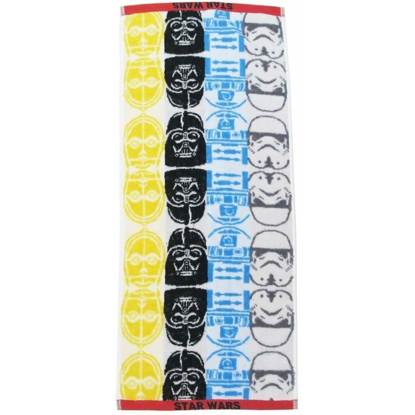 Star Wars - C3PO/Vadar/R2/ST Face Towel