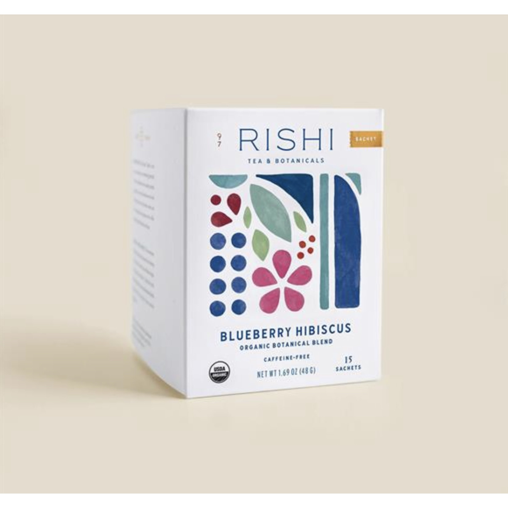 Rishi Rishi Blueberry Hibiscus Sachet - 15ct