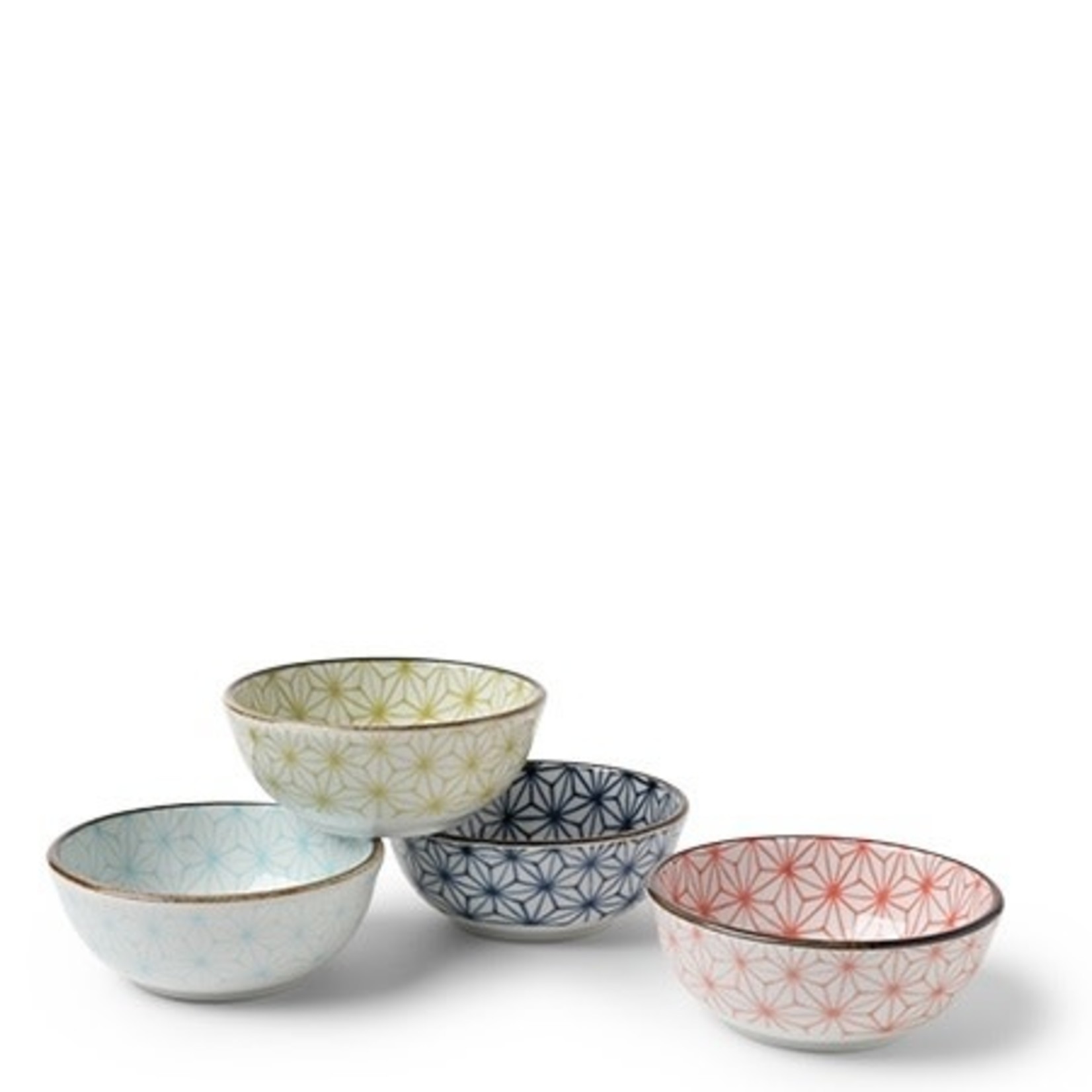 Asanoha (Hemp) 3 oz. Sauce Bowl Set - J5072