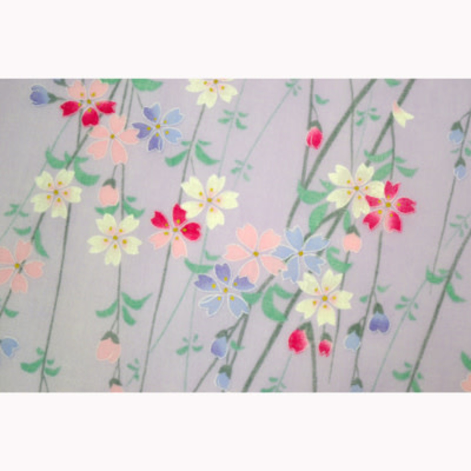 Handkerchief - Lg format Weeping Cherry Tree (light purple) - 51-03-1