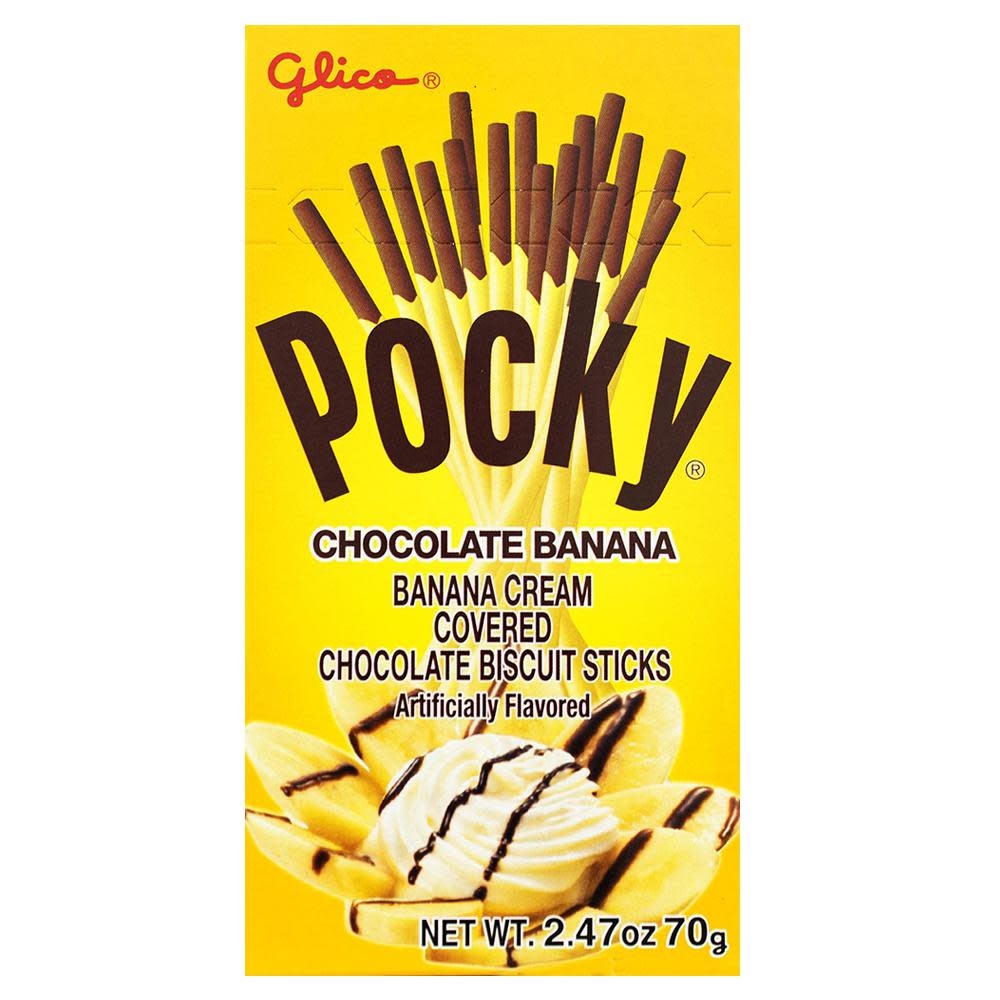 Glico Pocky - Chocolate Banana 2.47oz - Matcha Time Gift Shop
