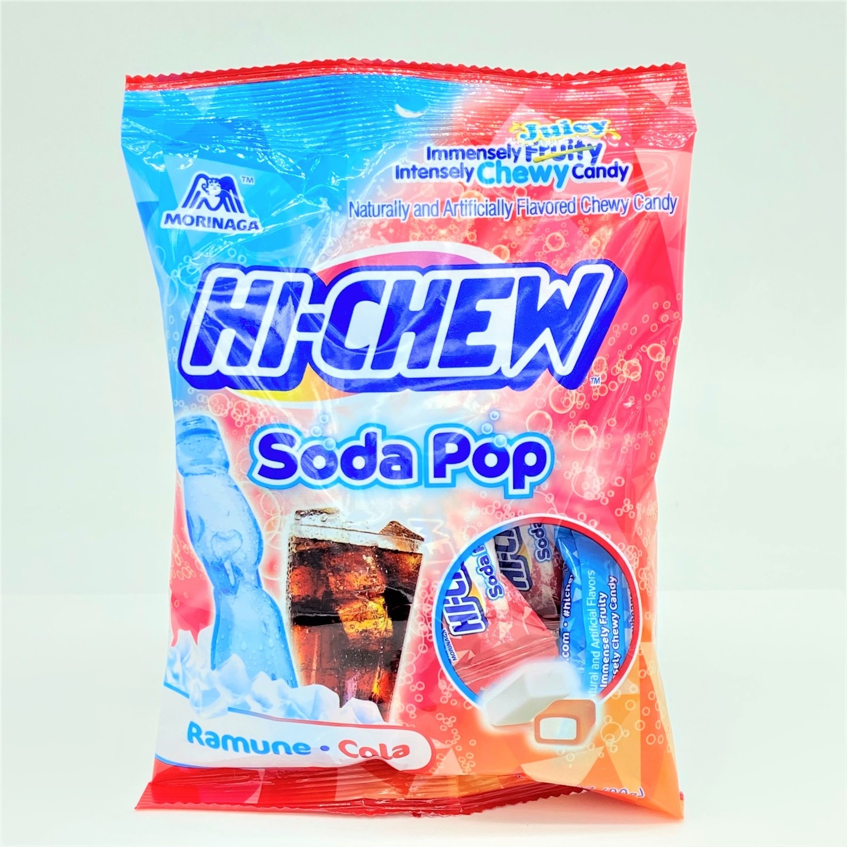 Morinaga Hi-Chew Soda Pop Ramune & Cola 2.82oz bag