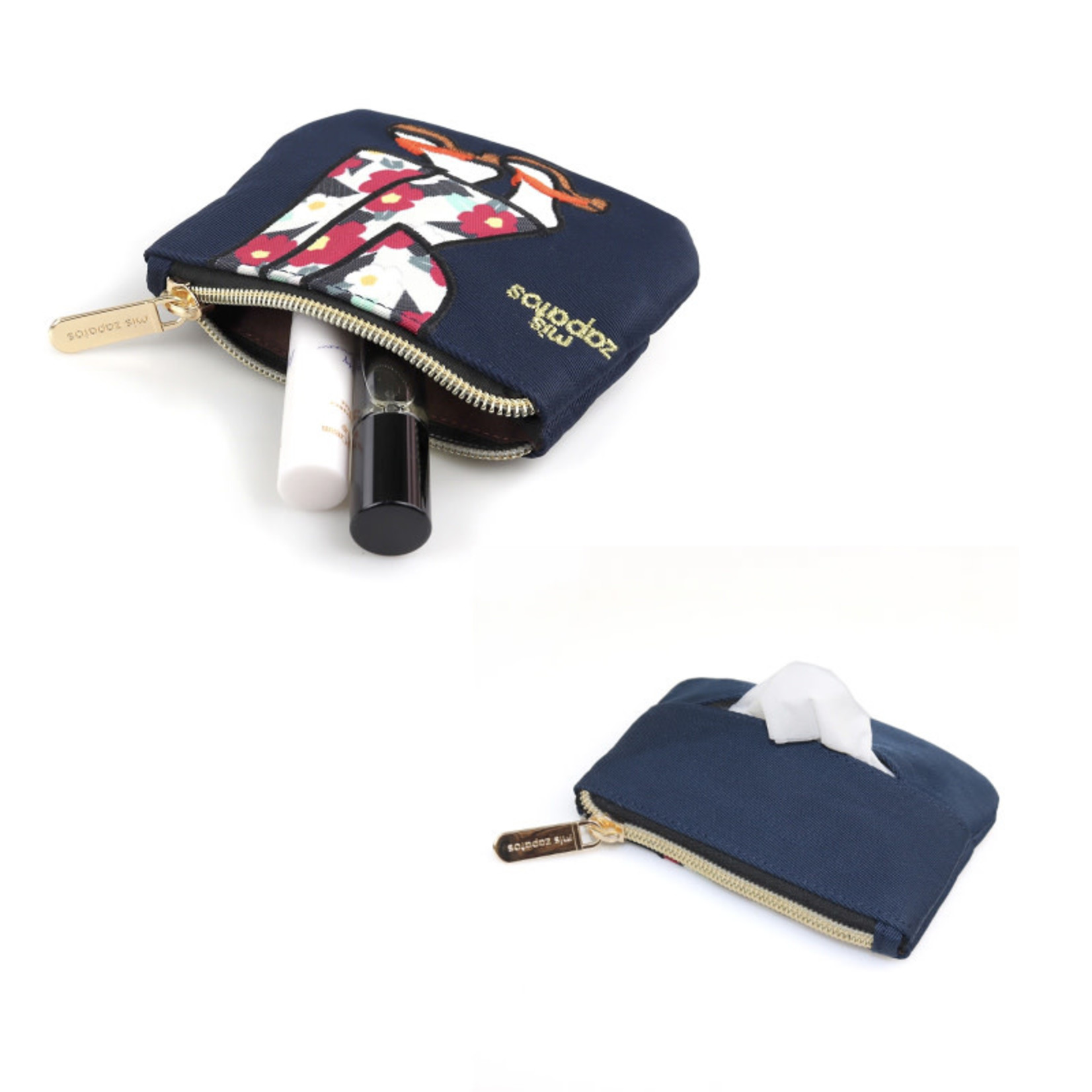 Pouch - Mini  Zapatos Kimono Tissue  Case - B-7111