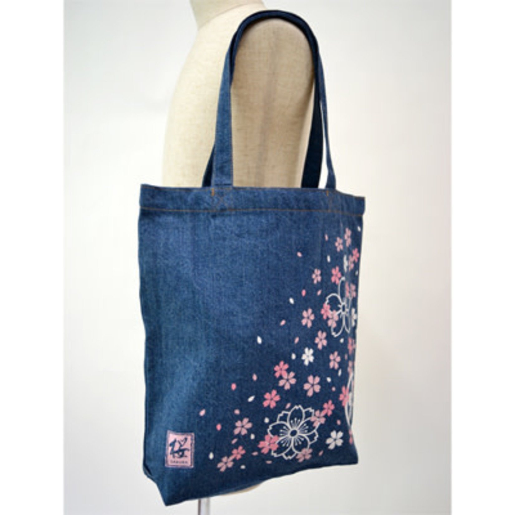 JAPONESQUE Tote Bag - Sakura Demin - 16T5010