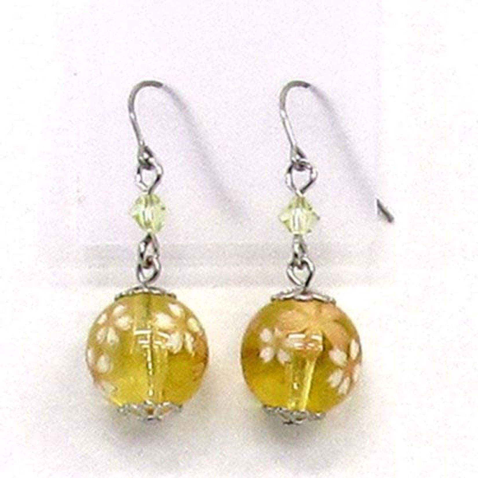 Cocoluck COCOLUCK Motif Earring - Yellow CO-P7860Y