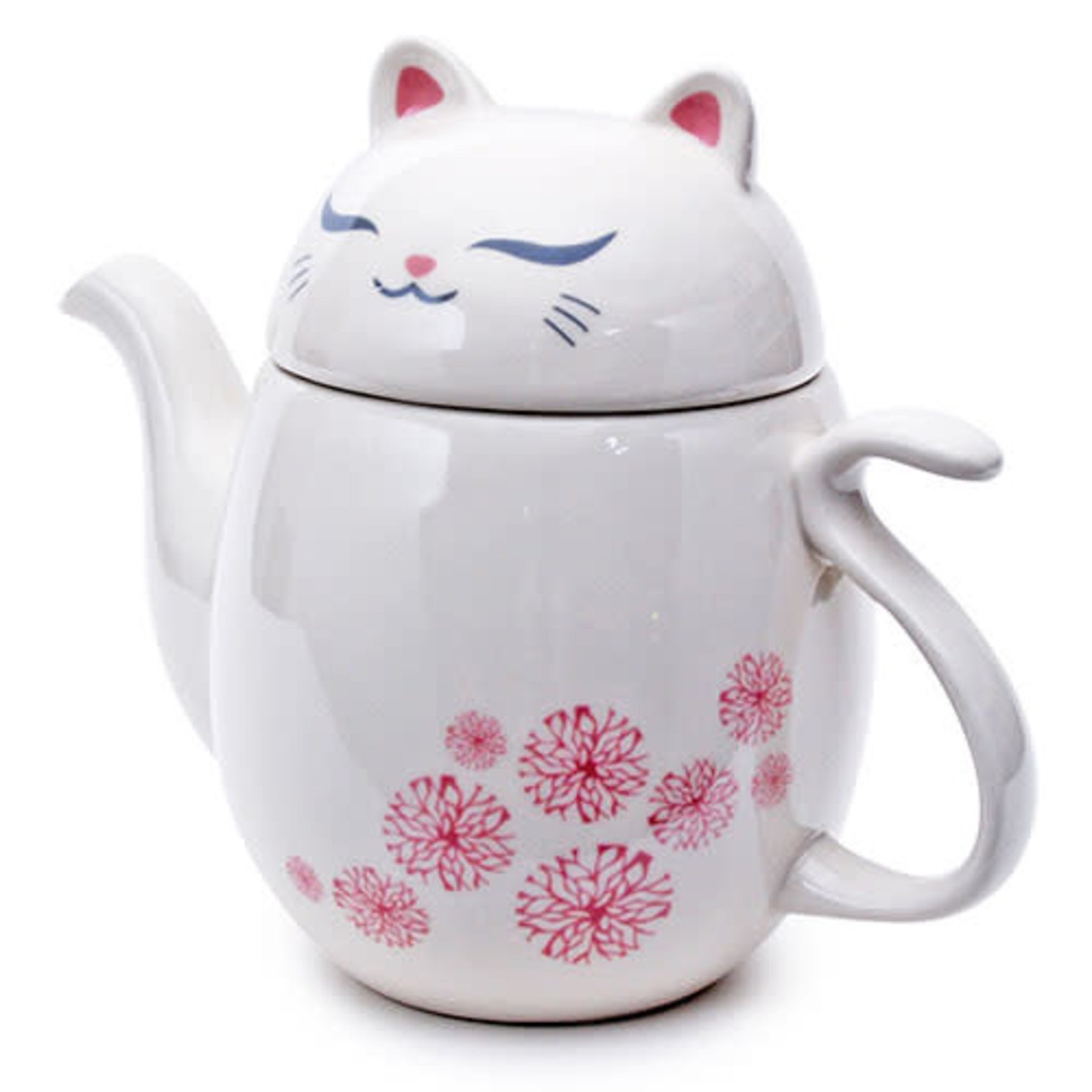 Genki Cats Teapot RUNA - GCTP1-R