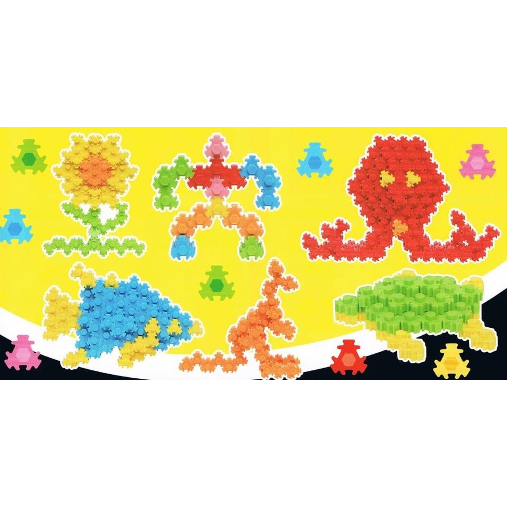Iwako Iwako Eraser - Hexagon Puzzle Card - 38309