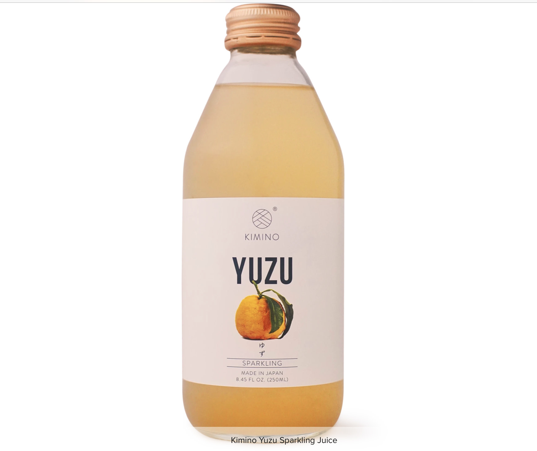 Kimino Yuzu Sparkling Juice - Matcha Time Gift Shop
