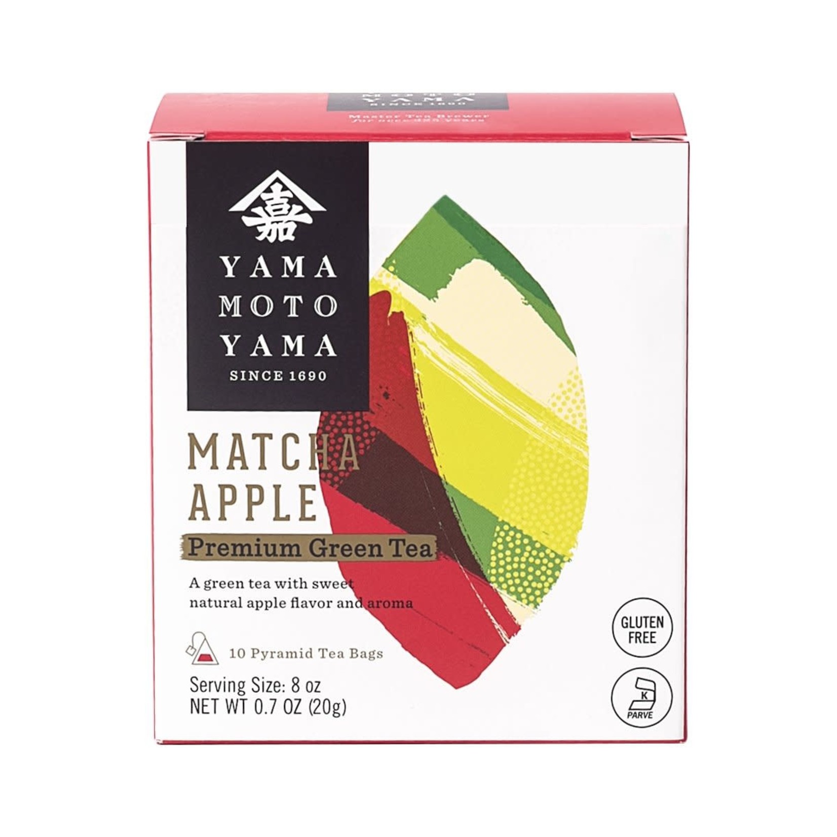 Yamamotoyama Yamamotoyama Matcha Apple 0.7oz  - 10 bags