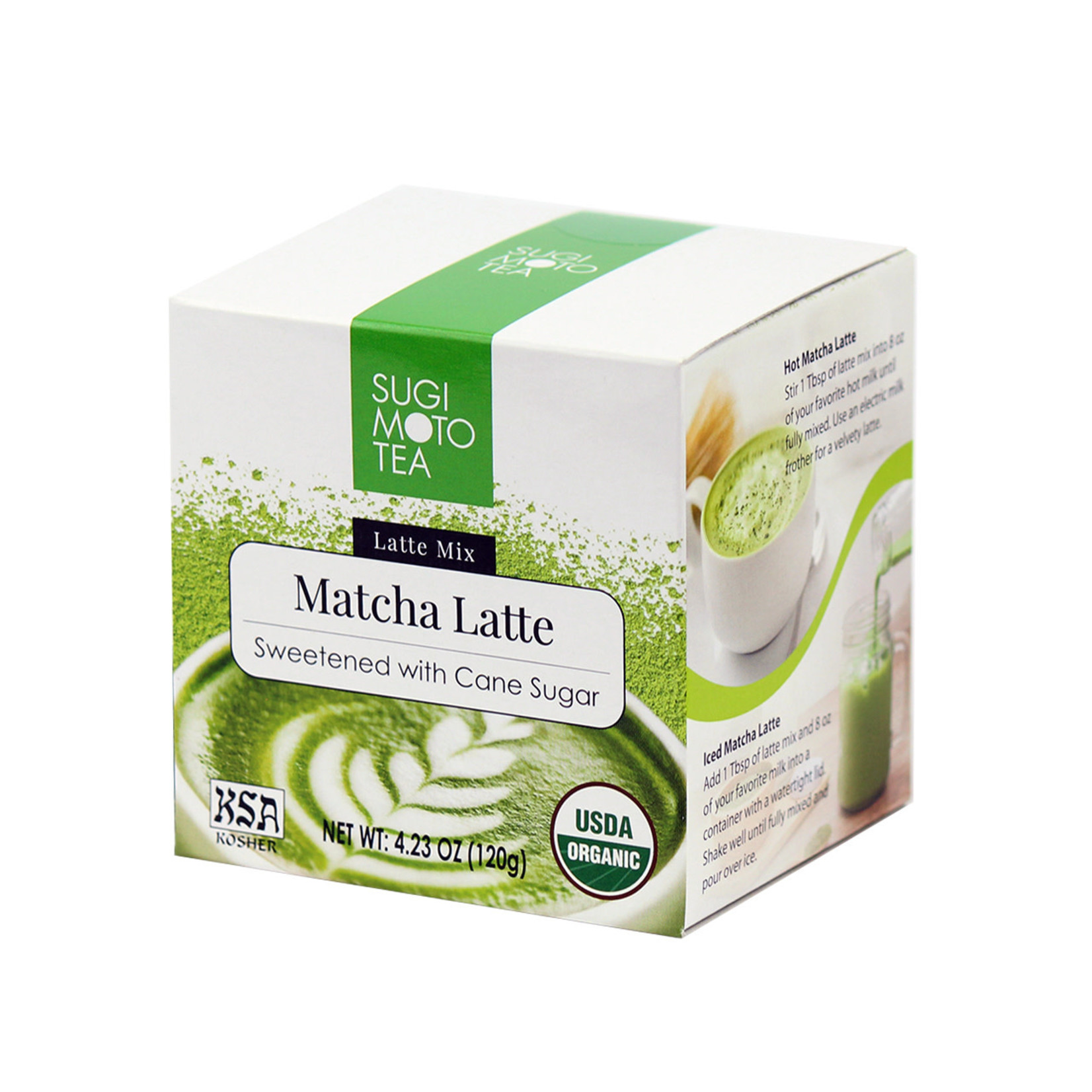 Sugimoto Tea Sugimoto Organic Matcha Latte 4.23oz box