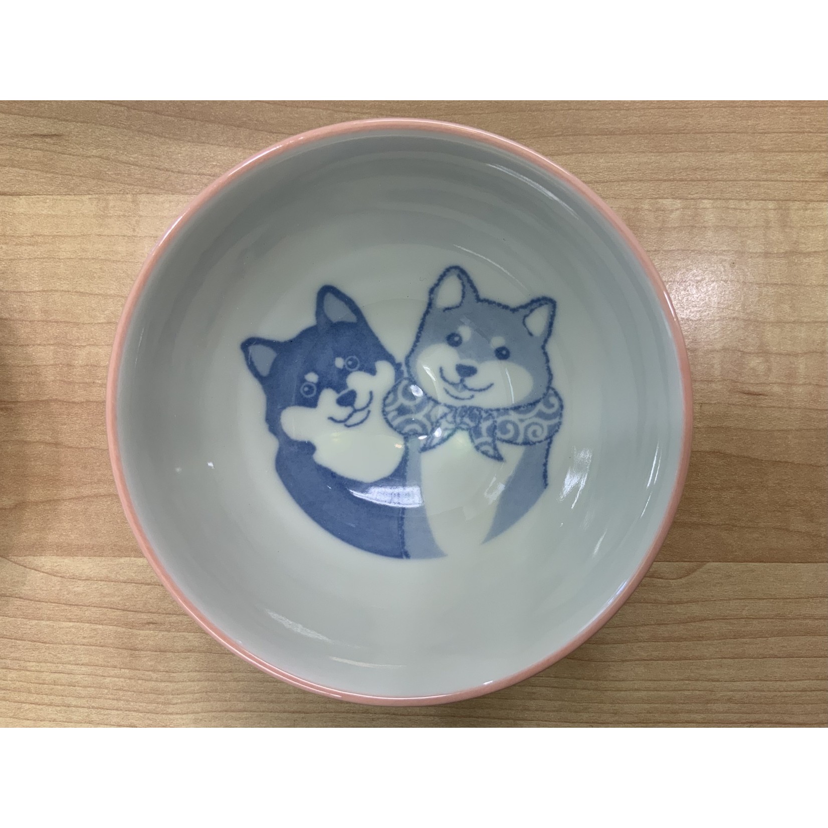 Bowl - Dog Rice Bowl - Pink - HK54-SR